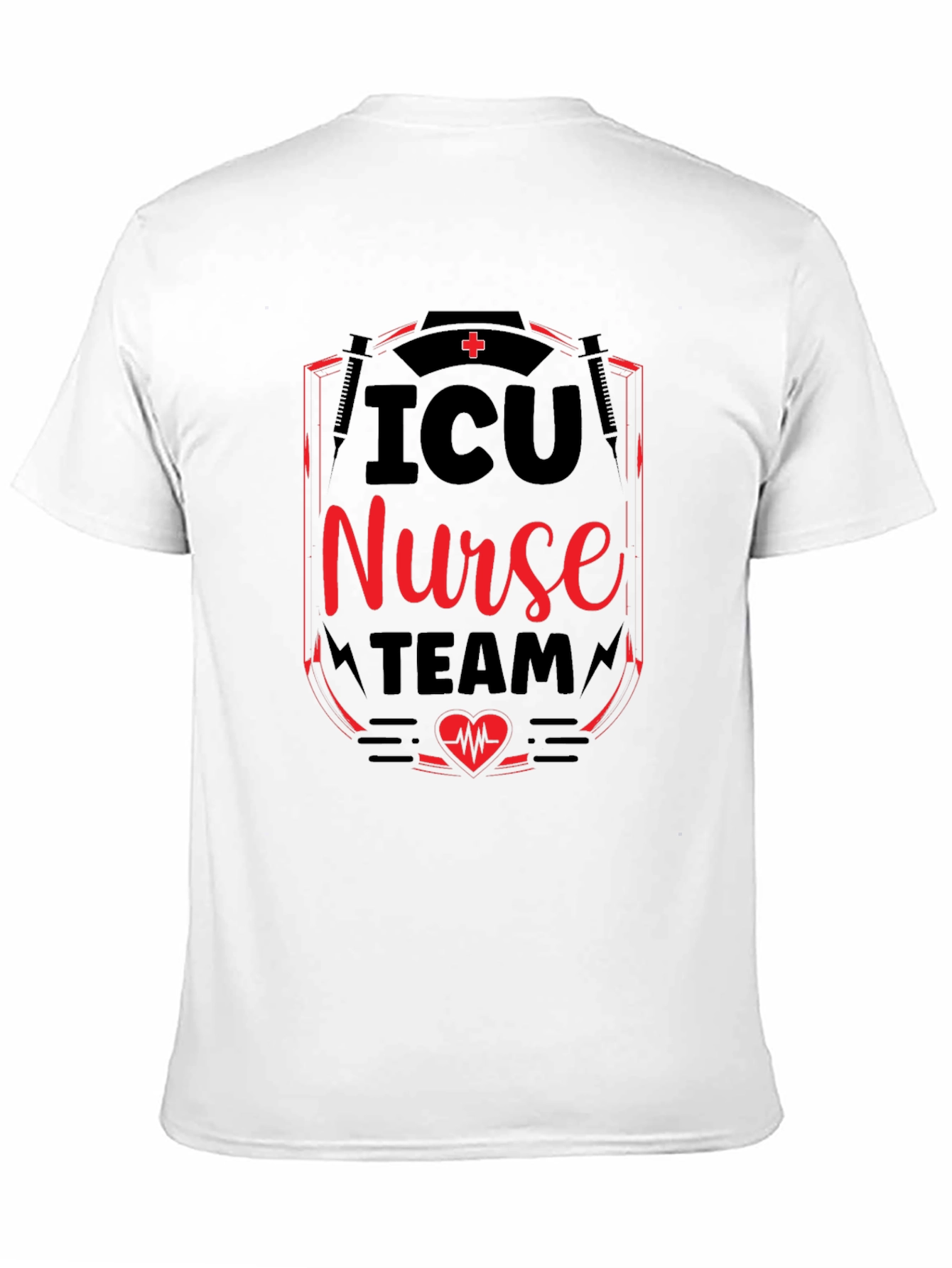 ICU Nurse Team T-Shirt - Medical Staff Tee