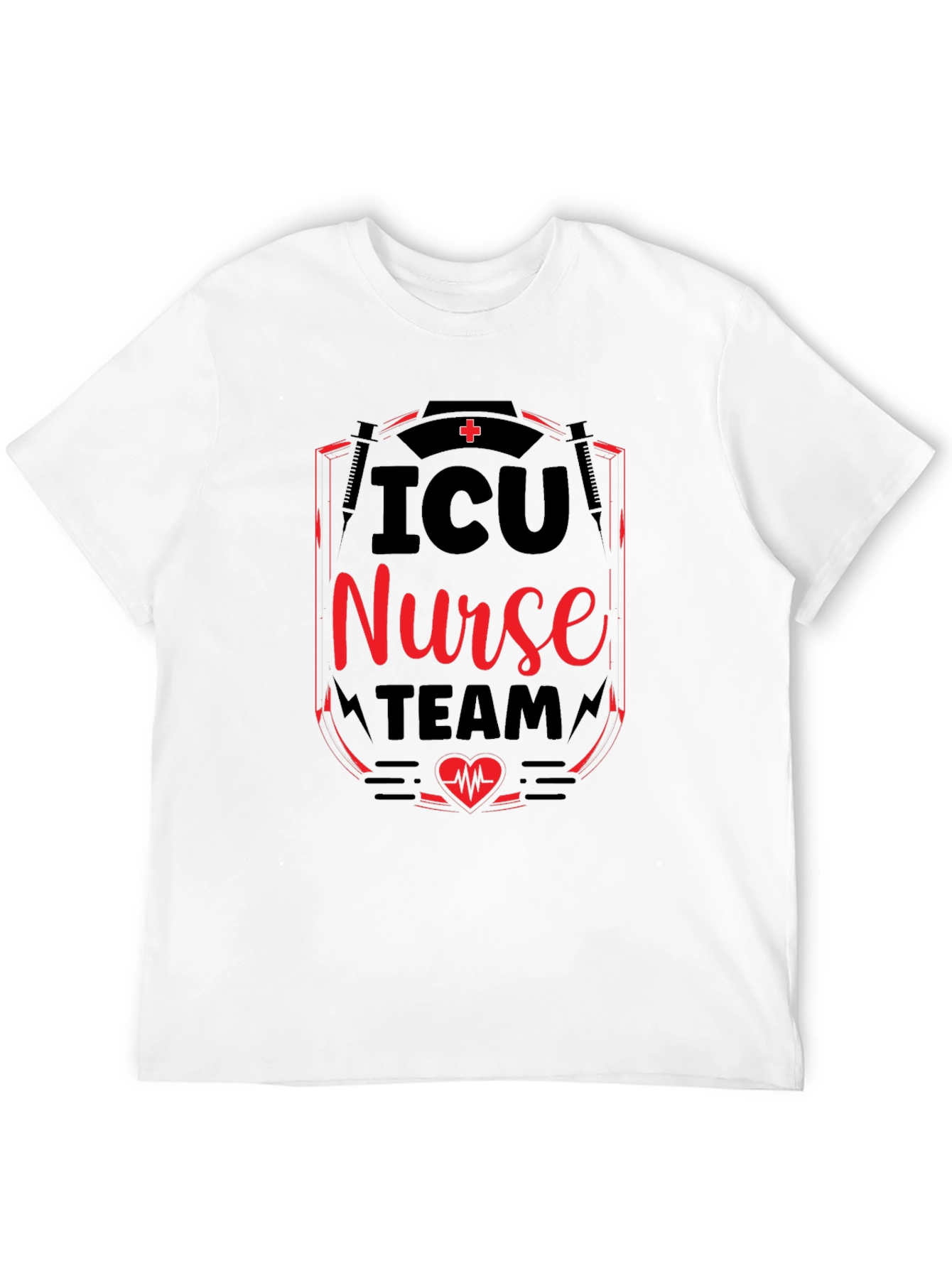 ICU Nurse Team T-Shirt - Medical Staff Tee