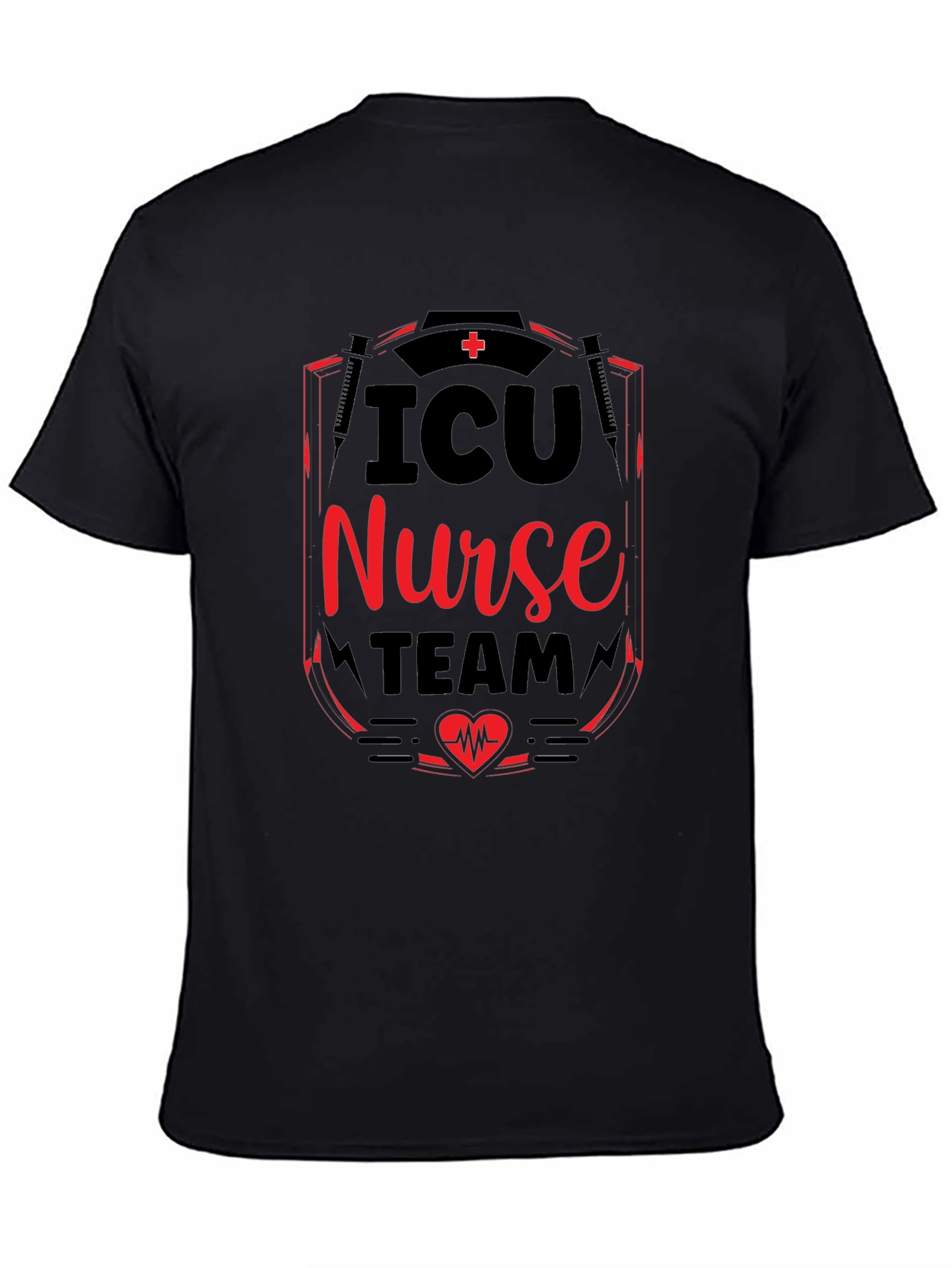 ICU Nurse Team T-Shirt - Medical Staff Tee