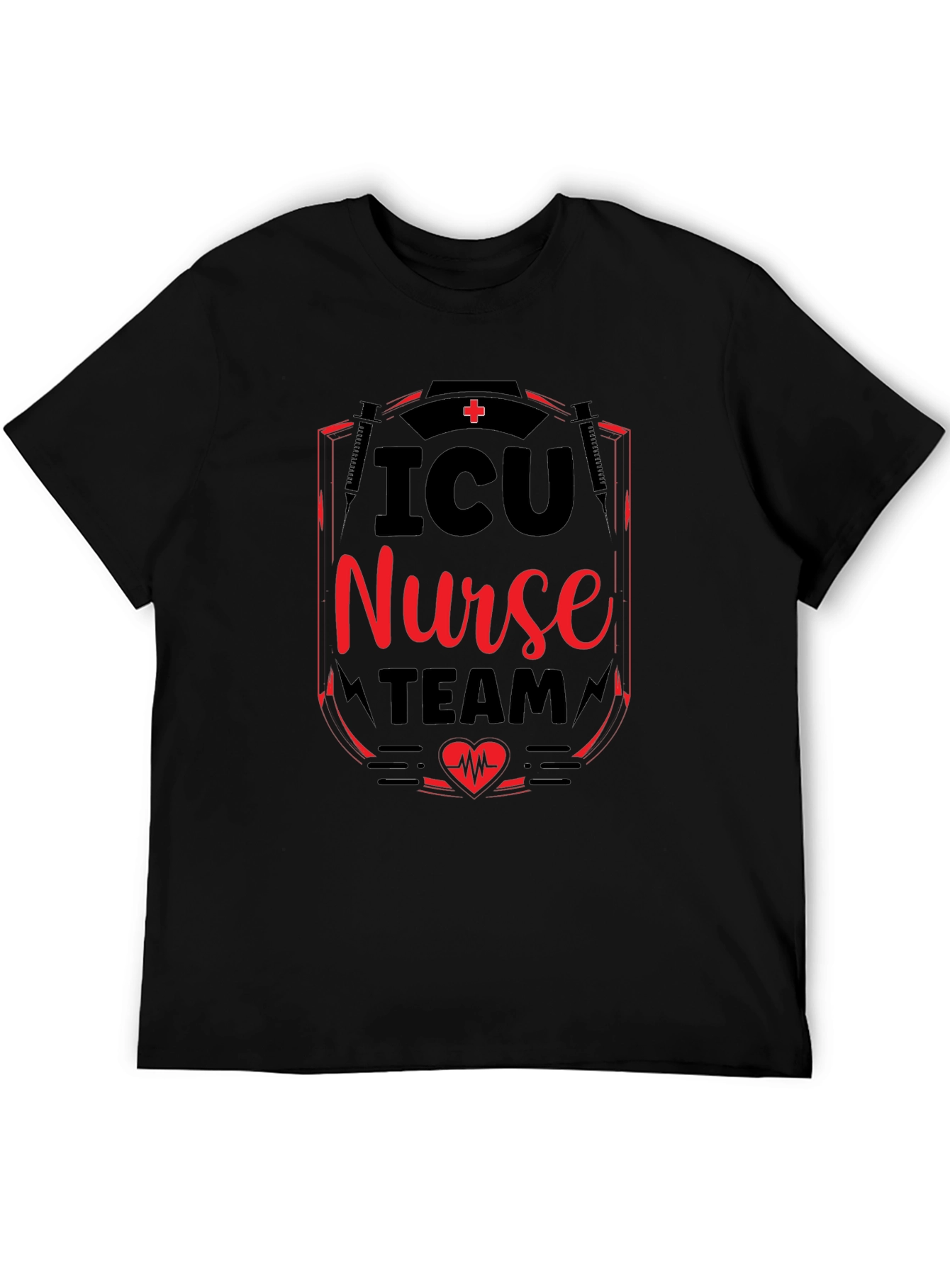ICU Nurse Team T-Shirt - Medical Staff Tee