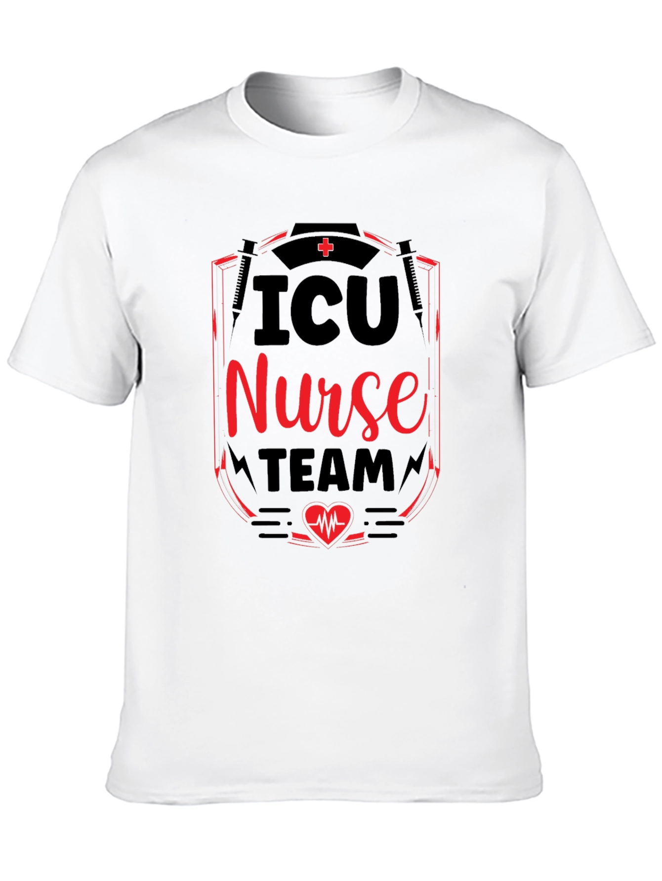 ICU Nurse Team T-Shirt - Medical Staff Tee