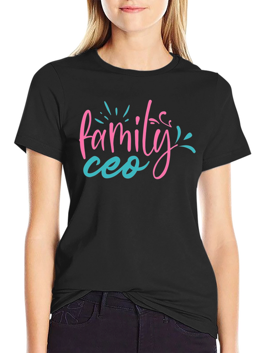Family CEO Graphic Tee - Stylish & Fun!