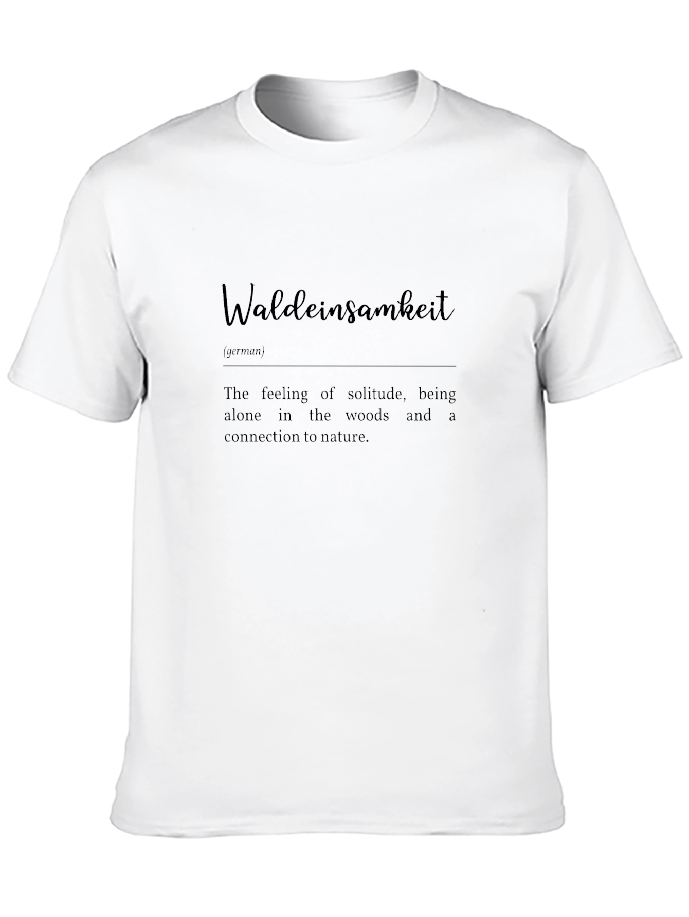 Waldeinsamkeit T-Shirt - Nature Connection