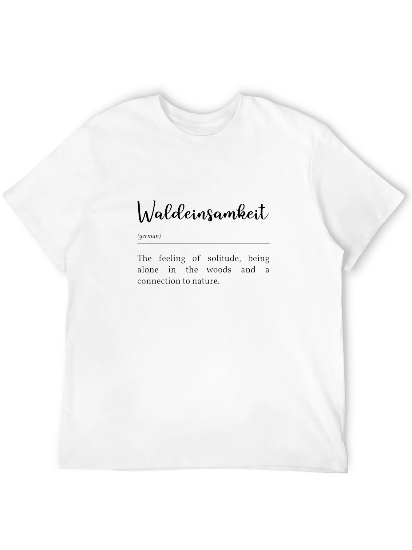 Waldeinsamkeit T-Shirt - Nature Connection