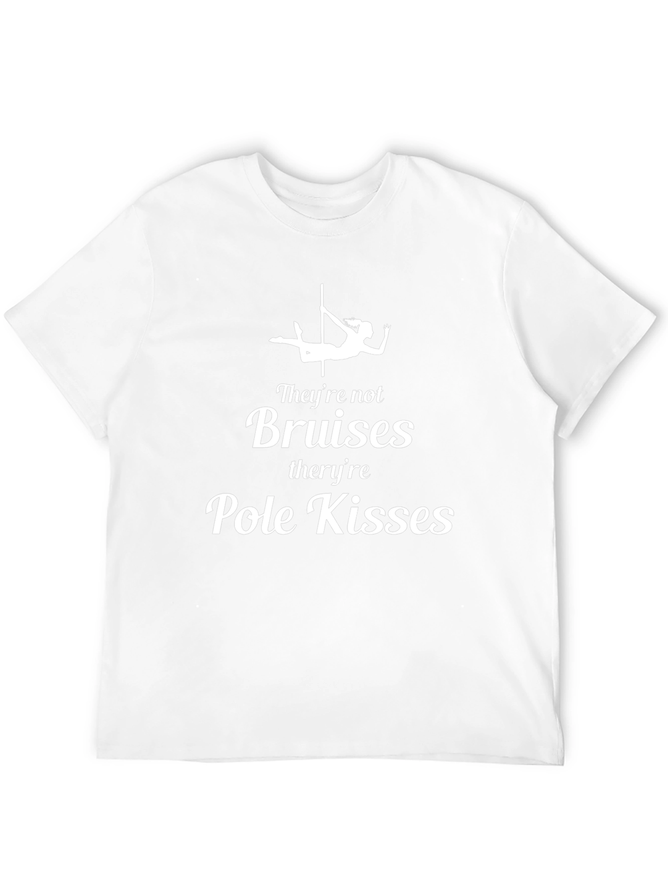 Pole Kisses Graphic Tee - Unisex Black T-Shirt