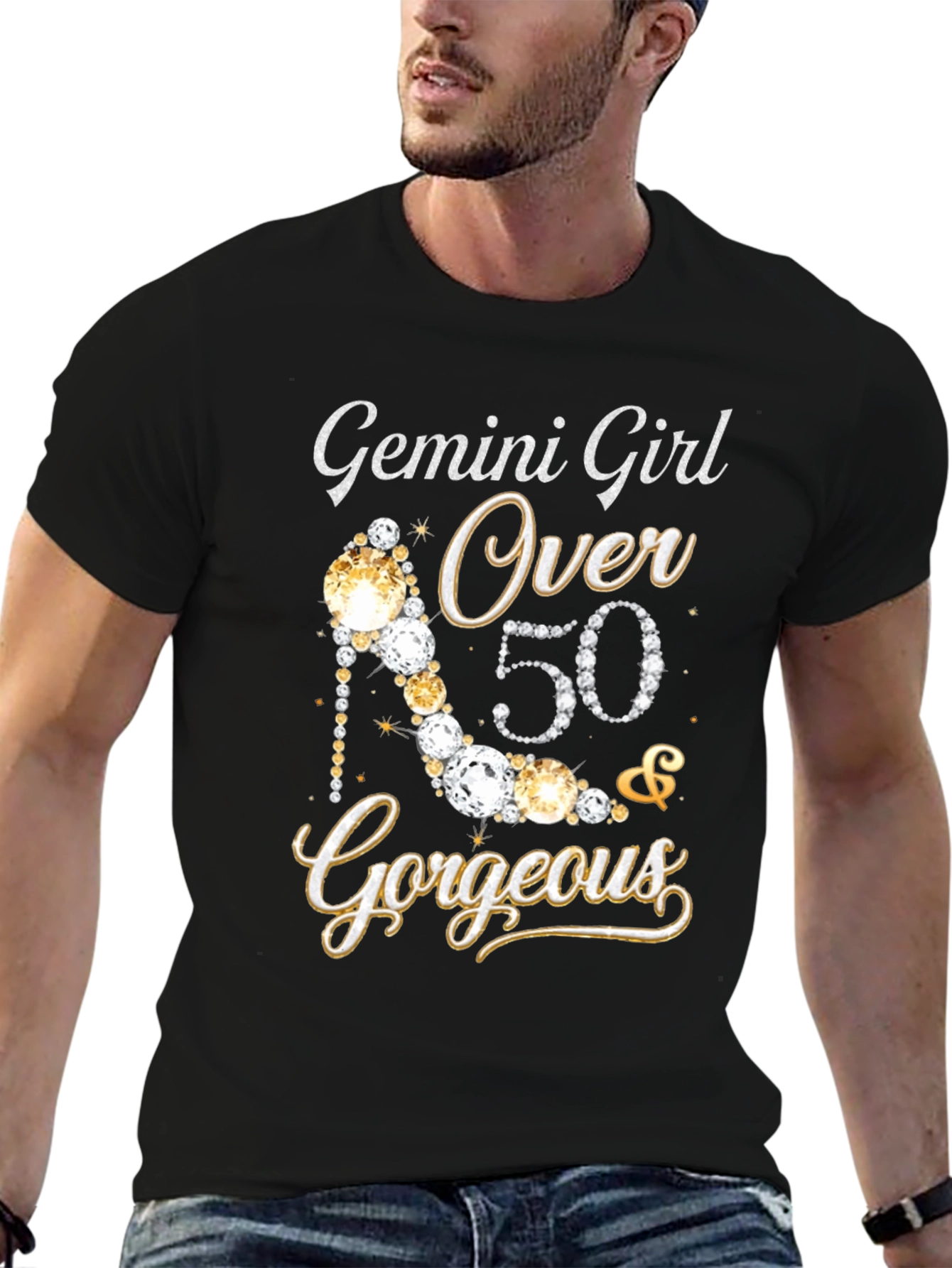 Gemini Girl Over 50 & Gorgeous T-Shirt