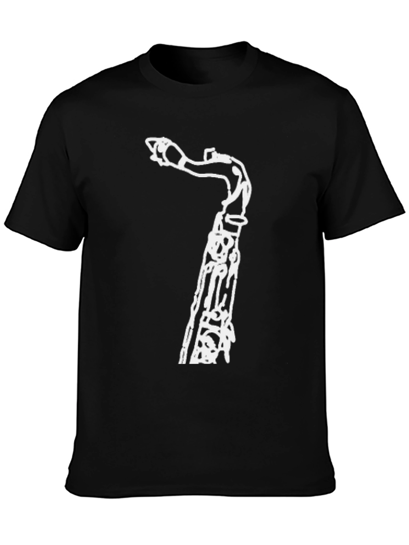 Saxophone Graphic Tee - Cool Musician Style