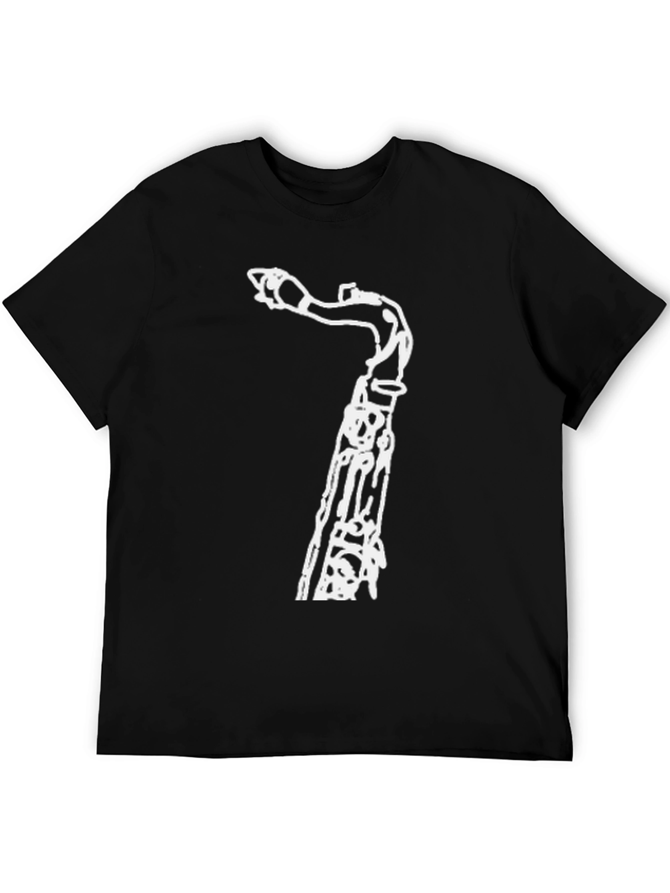 Saxophone Graphic Tee - Cool Musician Style