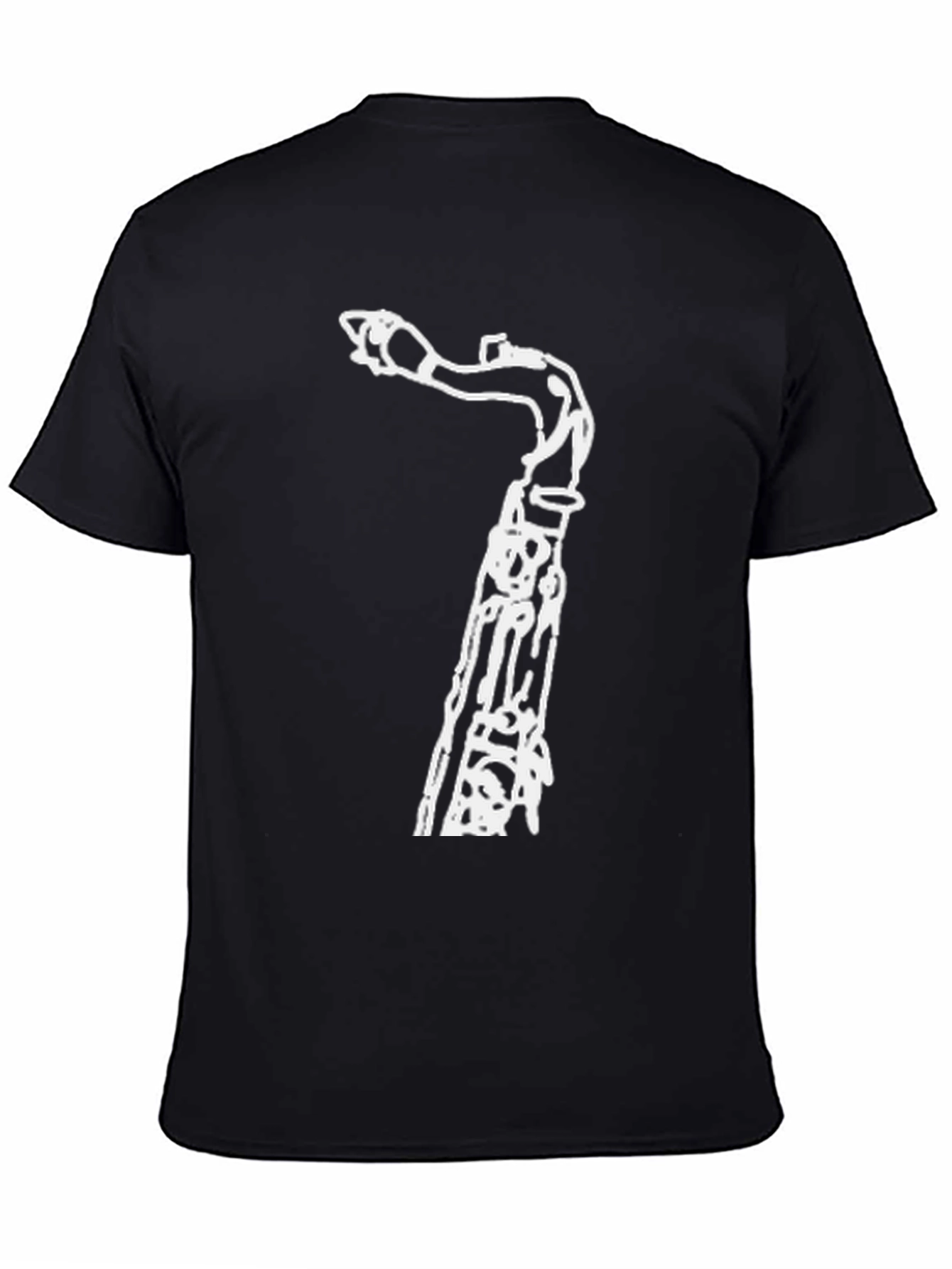 Saxophone Graphic Tee - Cool Musician Style