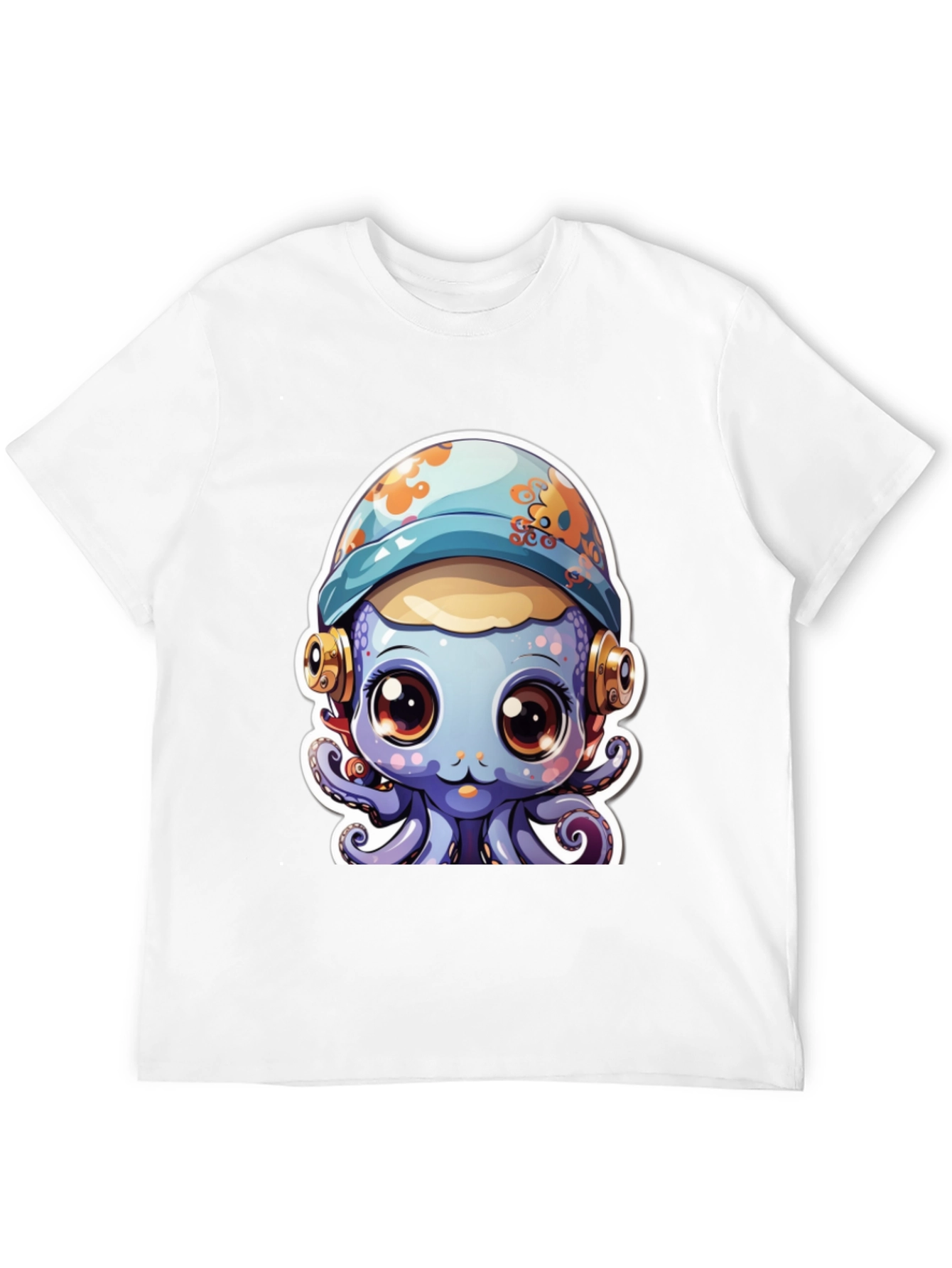 Cute Cartoon Octopus T-Shirt