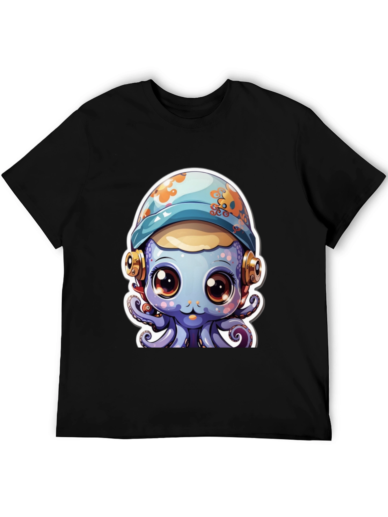 Cute Cartoon Octopus T-Shirt