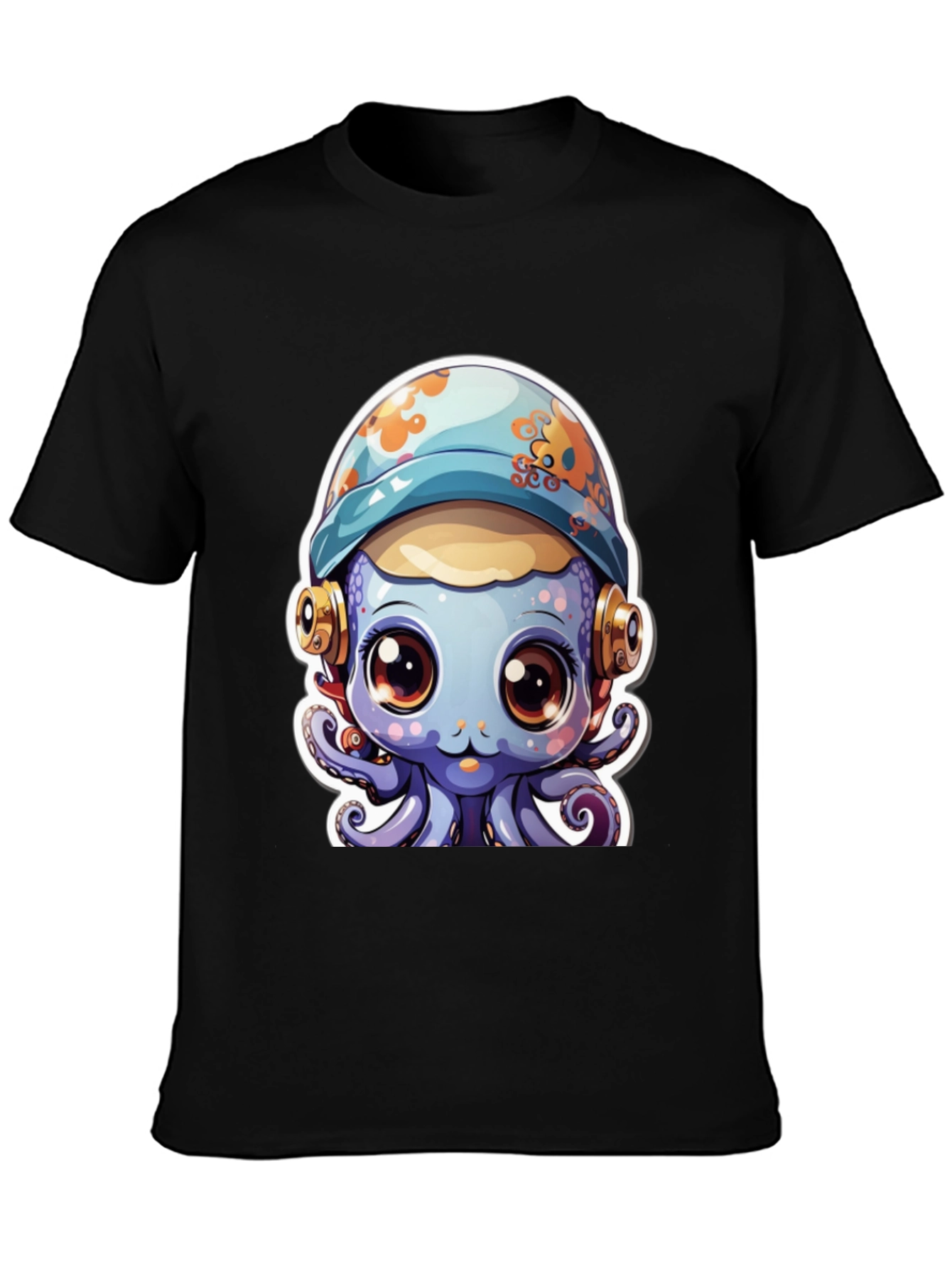 Cute Cartoon Octopus T-Shirt