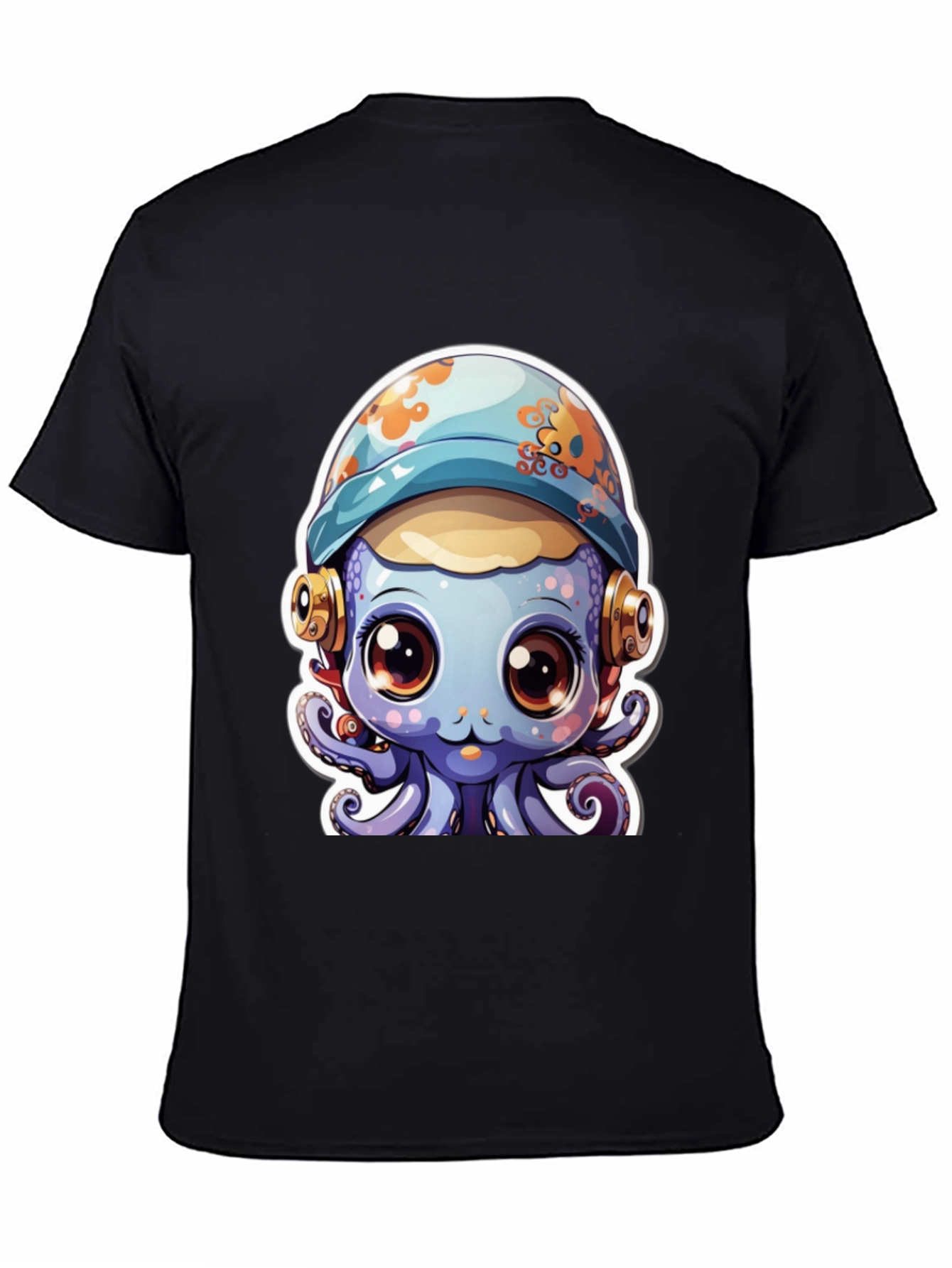 Cute Cartoon Octopus T-Shirt
