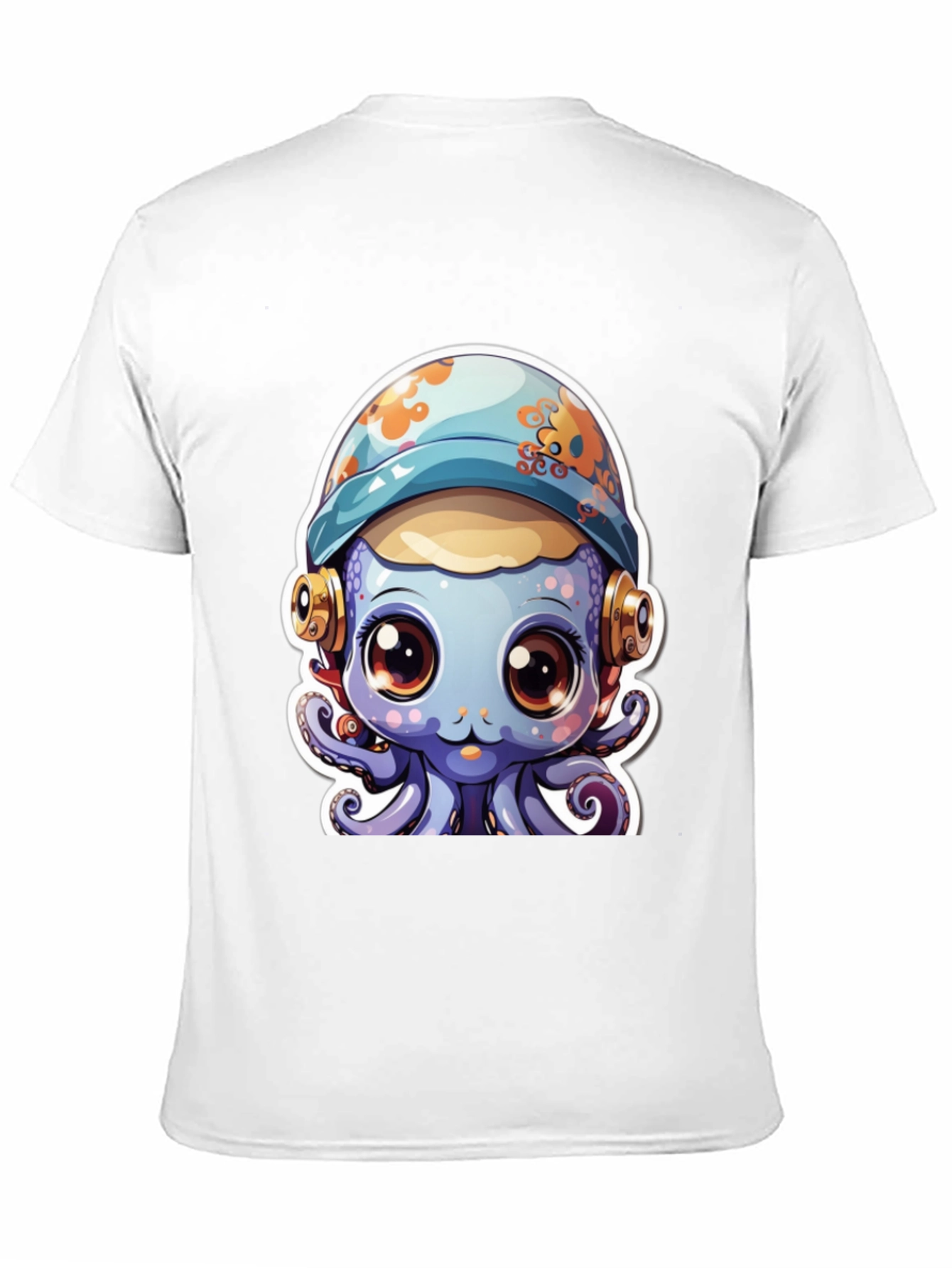 Cute Cartoon Octopus T-Shirt