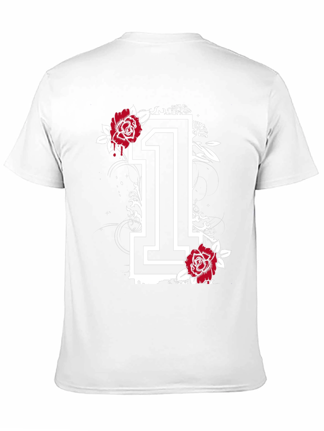 Floral Number 1 Graphic T-Shirt