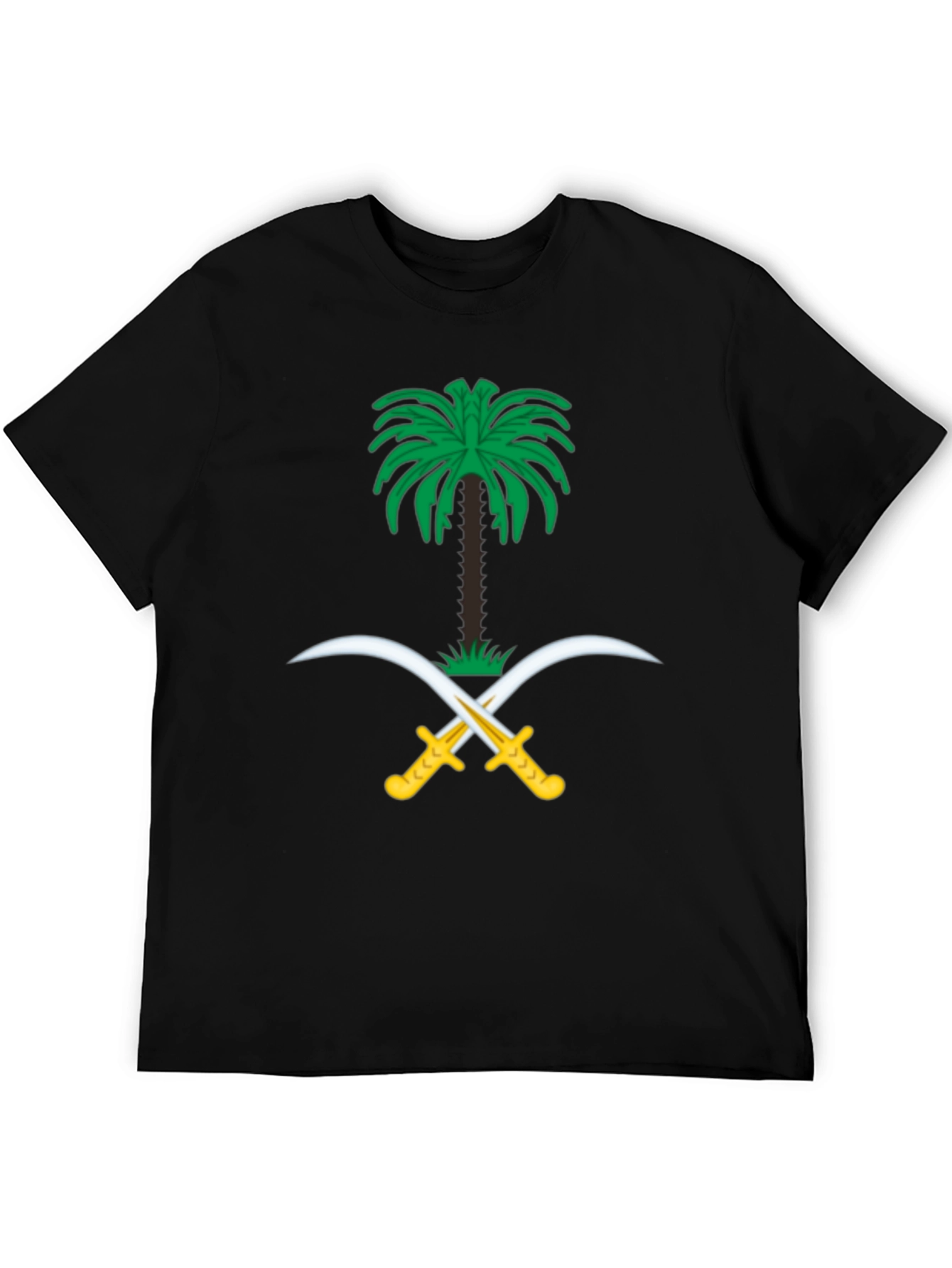 Saudi Arabia Emblem Black T-Shirt