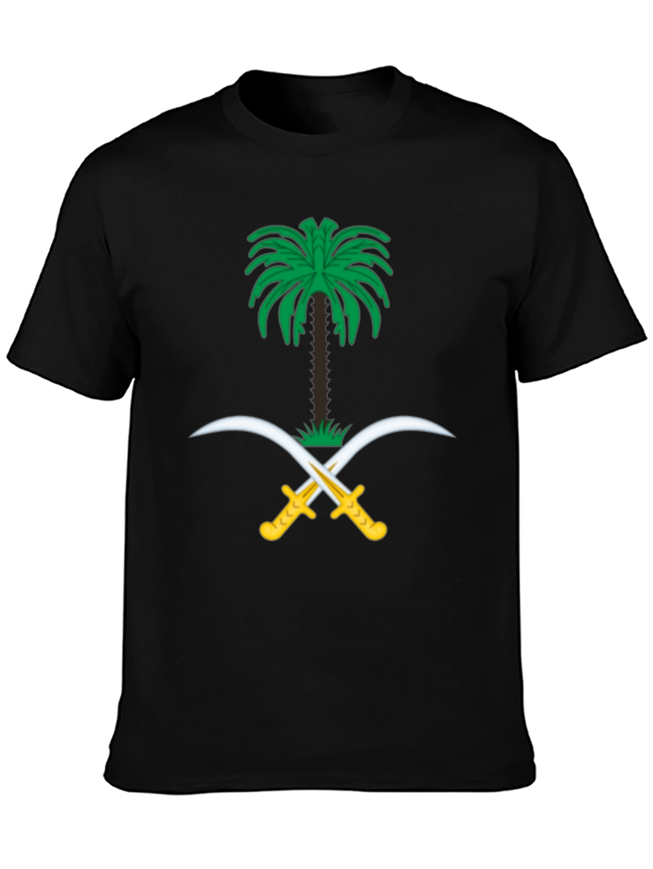 Saudi Arabia Emblem Black T-Shirt