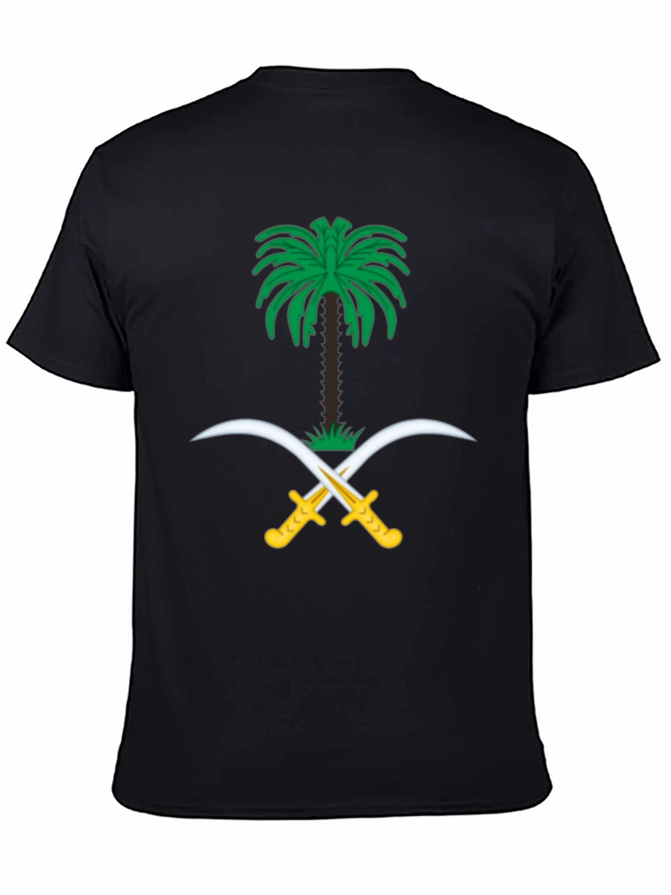 Saudi Arabia Emblem Black T-Shirt