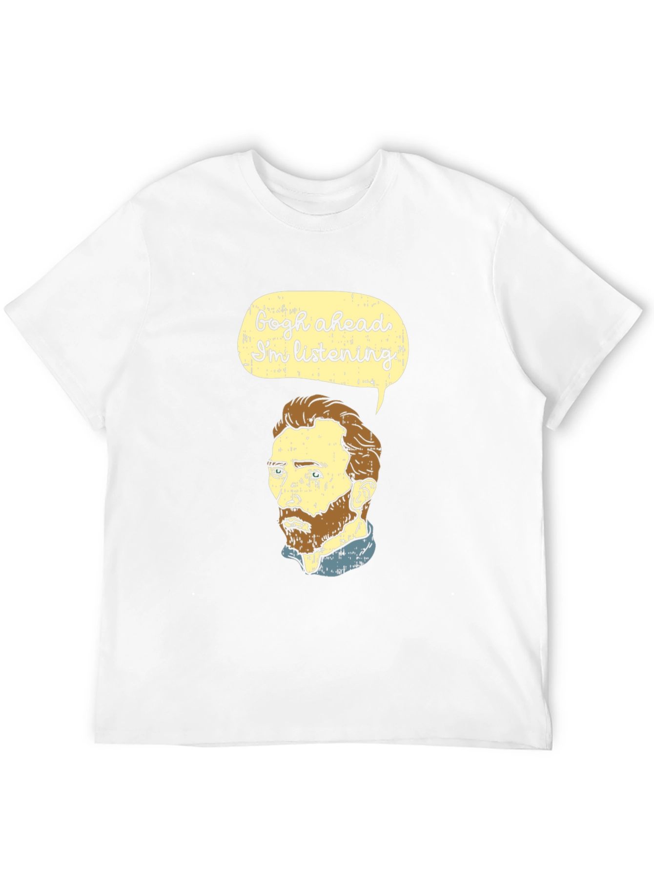 Gogh Ahead Funny Graphic T-Shirt