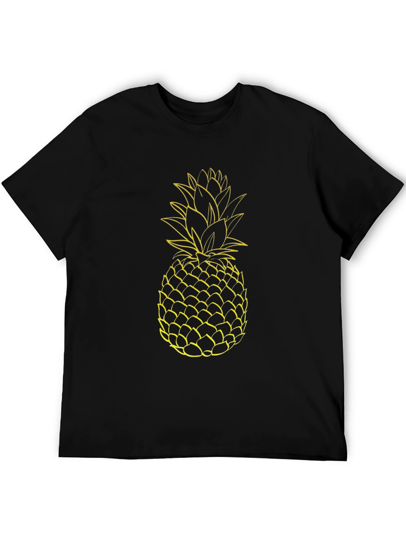 Pineapple Graphic T-Shirt - Casual Style