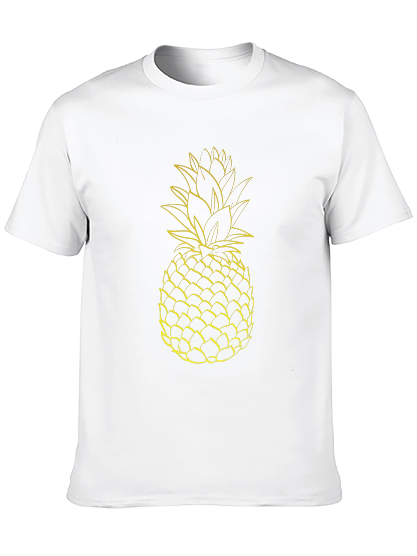 Pineapple Graphic T-Shirt - Casual Style