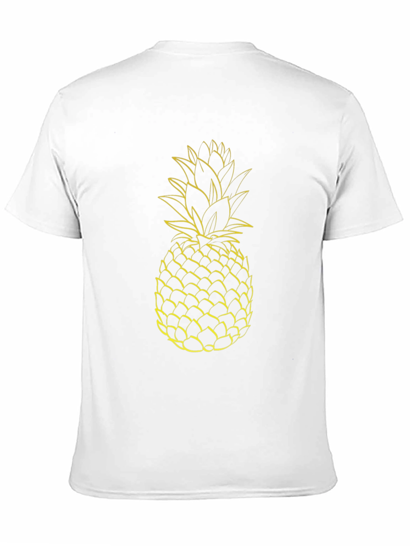 Pineapple Graphic T-Shirt - Casual Style