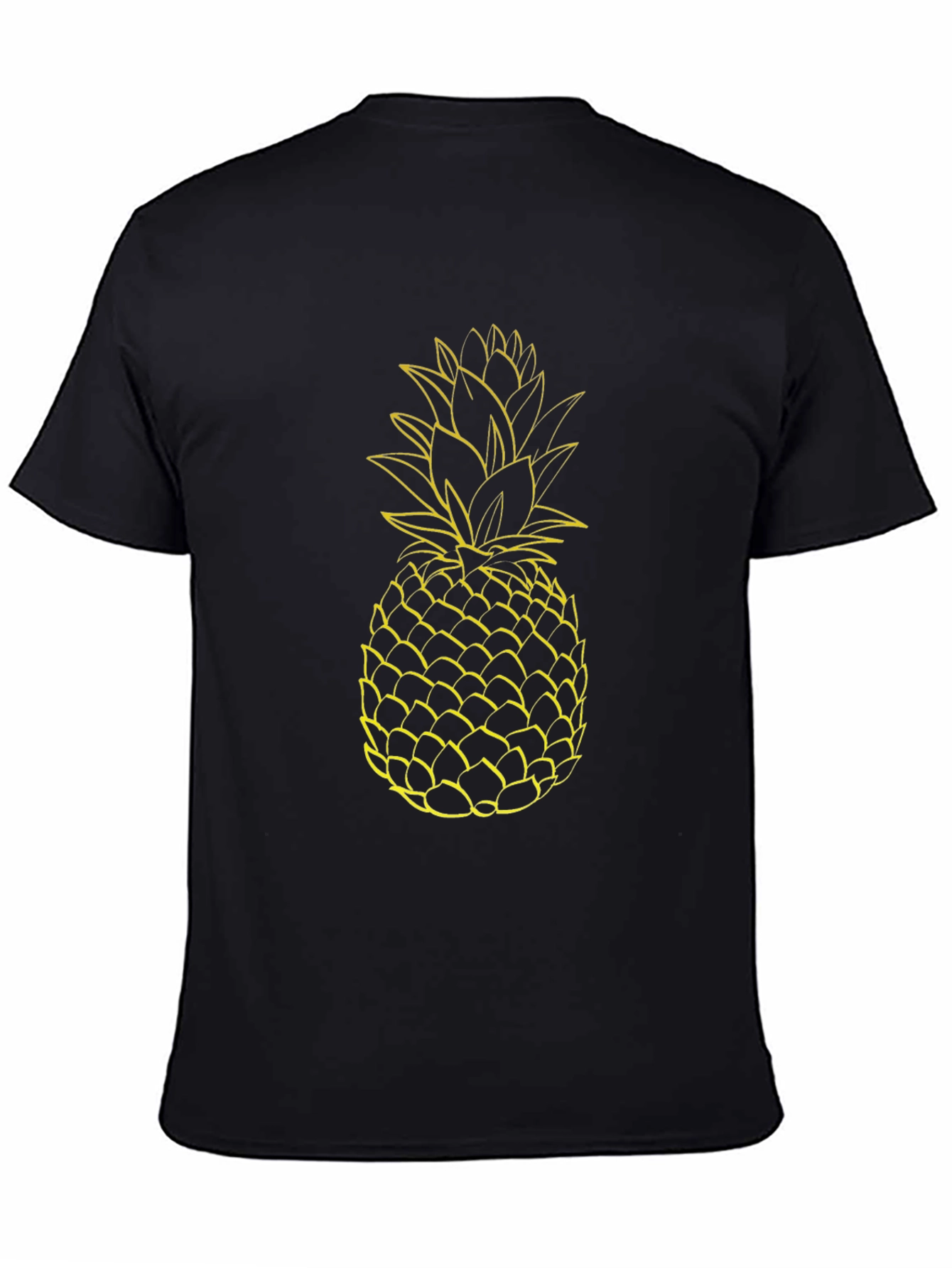 Pineapple Graphic T-Shirt - Casual Style