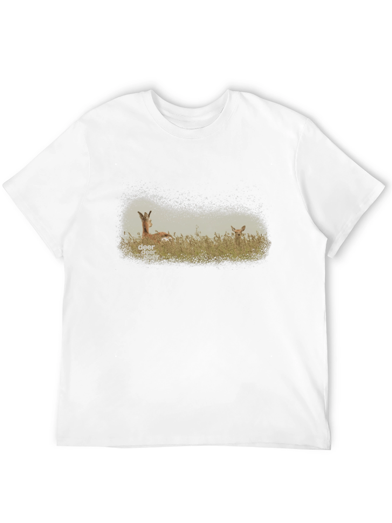 Deer Graphic T-Shirt - Wildlife Tee
