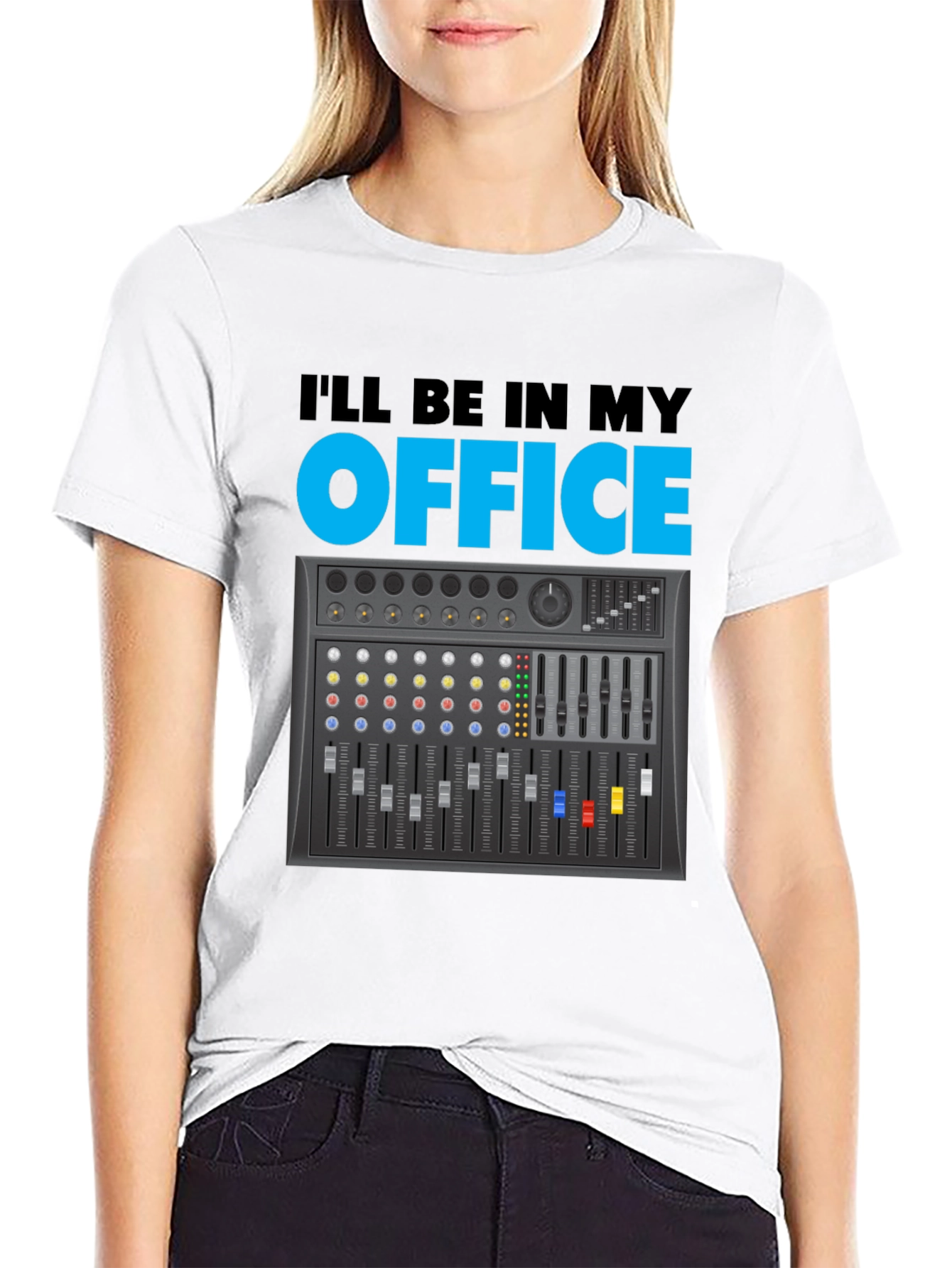 Ill Be In My Office Audio Mixer T-Shirt