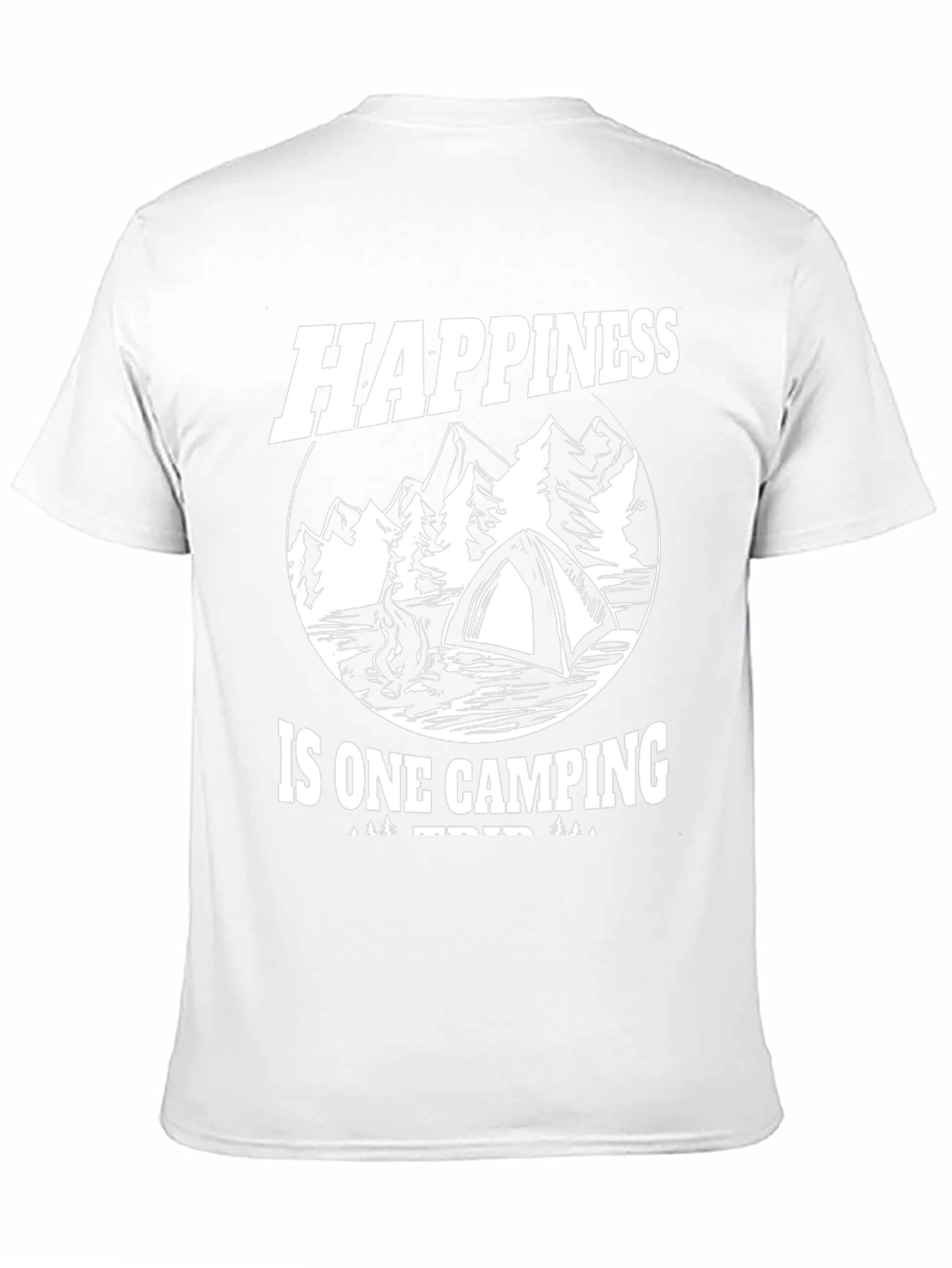 Happiness is One Camping Trip Graphic Tee