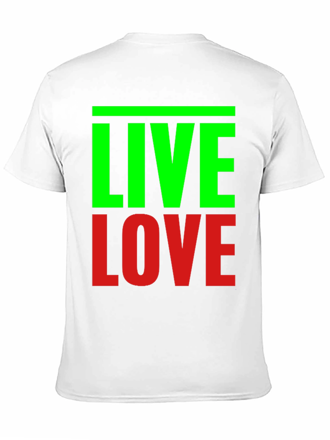 Live Love Graphic Tee - Black