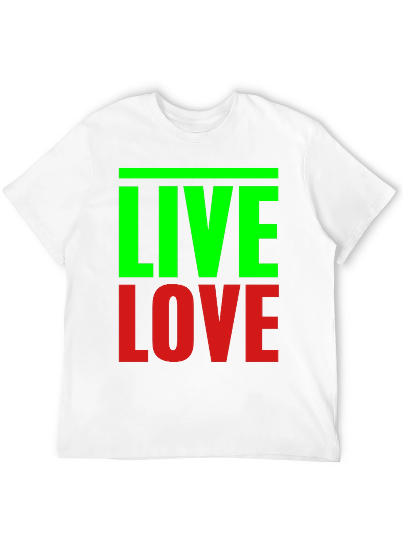 Live Love Graphic Tee - Black
