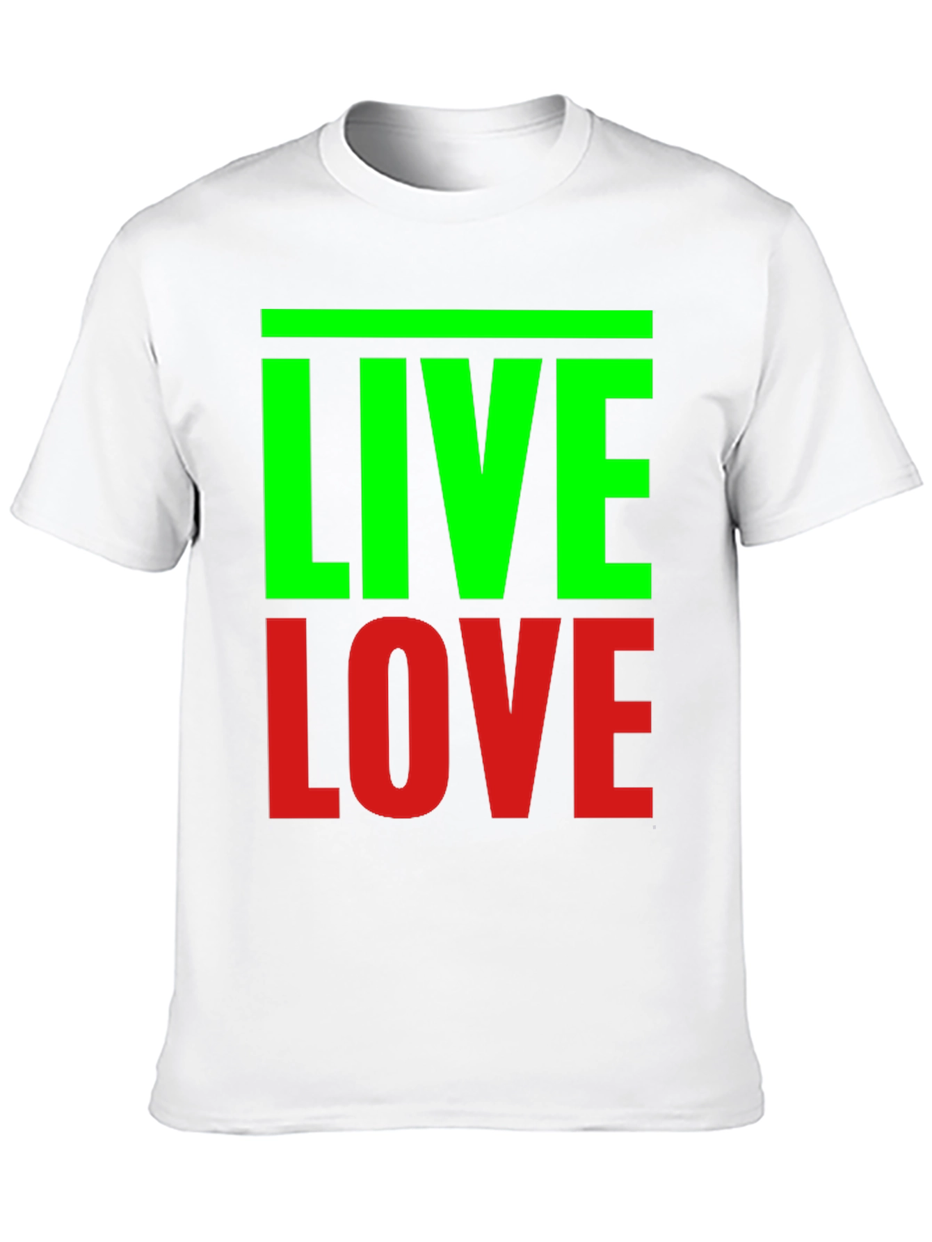 Live Love Graphic Tee - Black
