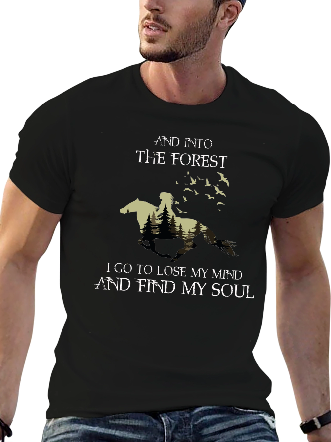 Into the Forest Horse T-Shirt