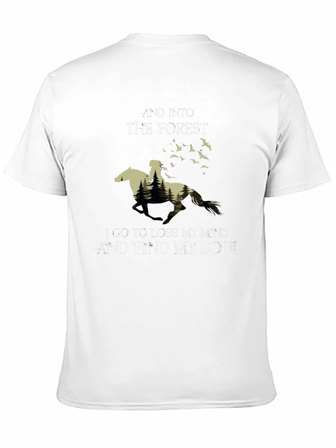 Into the Forest Horse T-Shirt