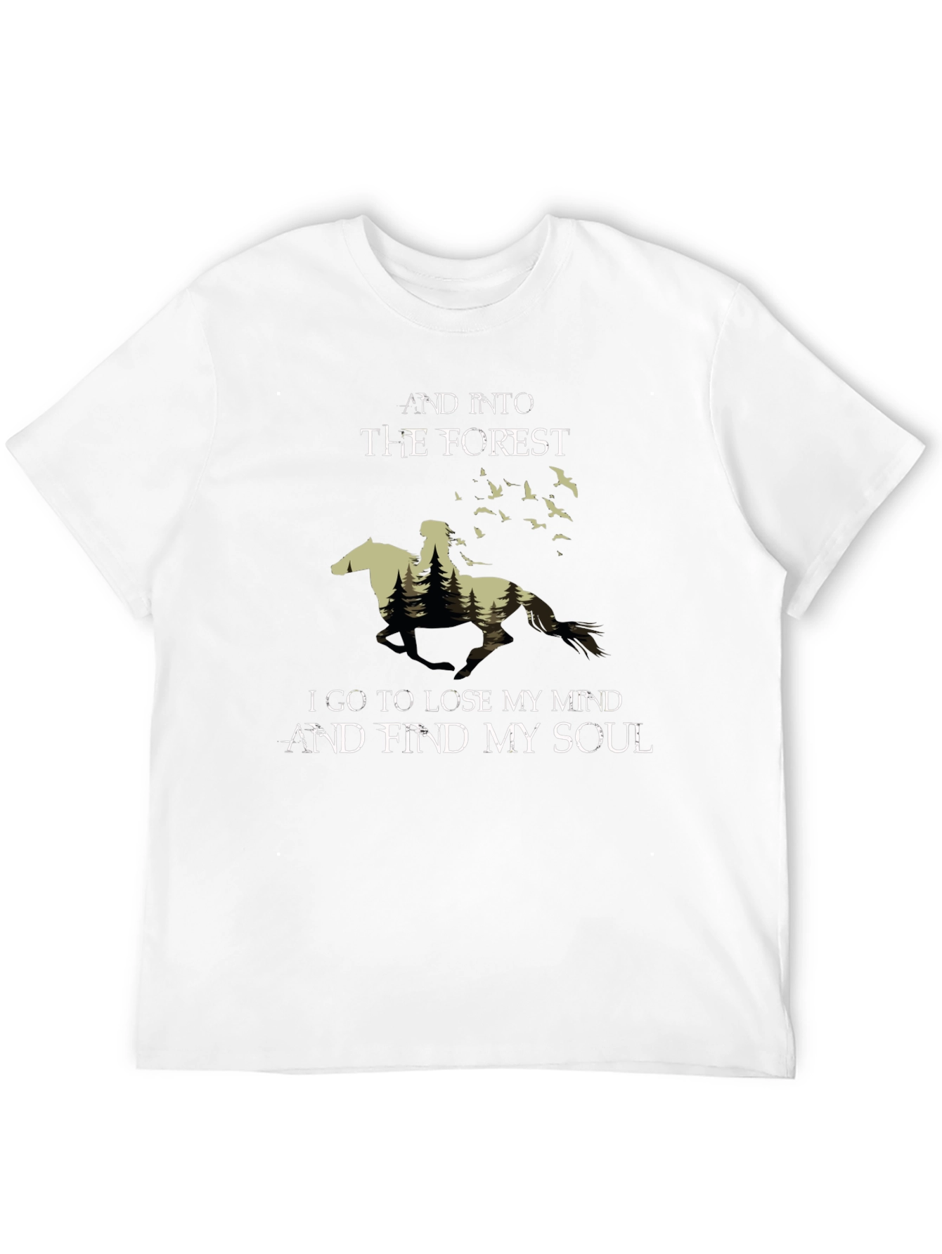 Into the Forest Horse T-Shirt