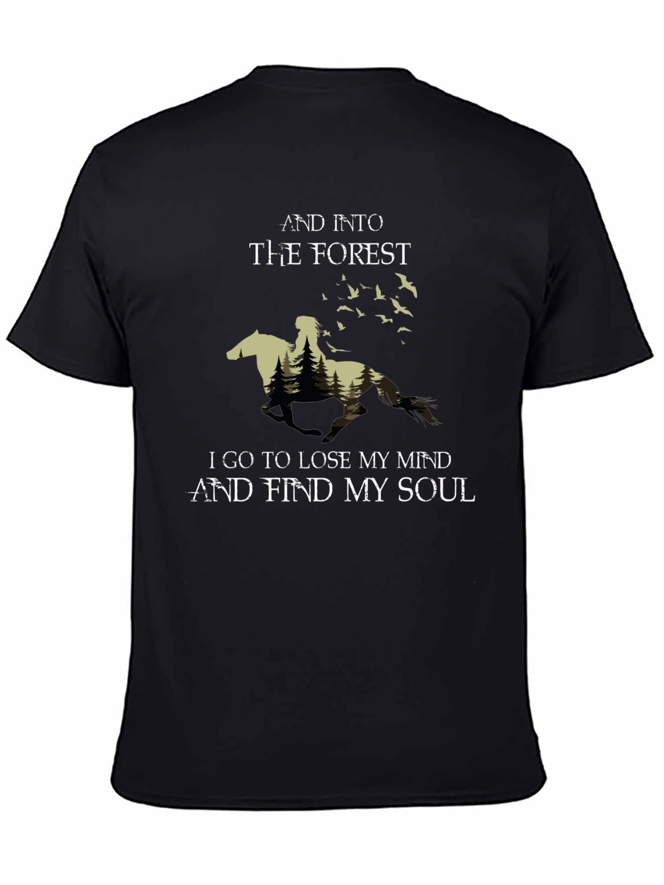 Into the Forest Horse T-Shirt