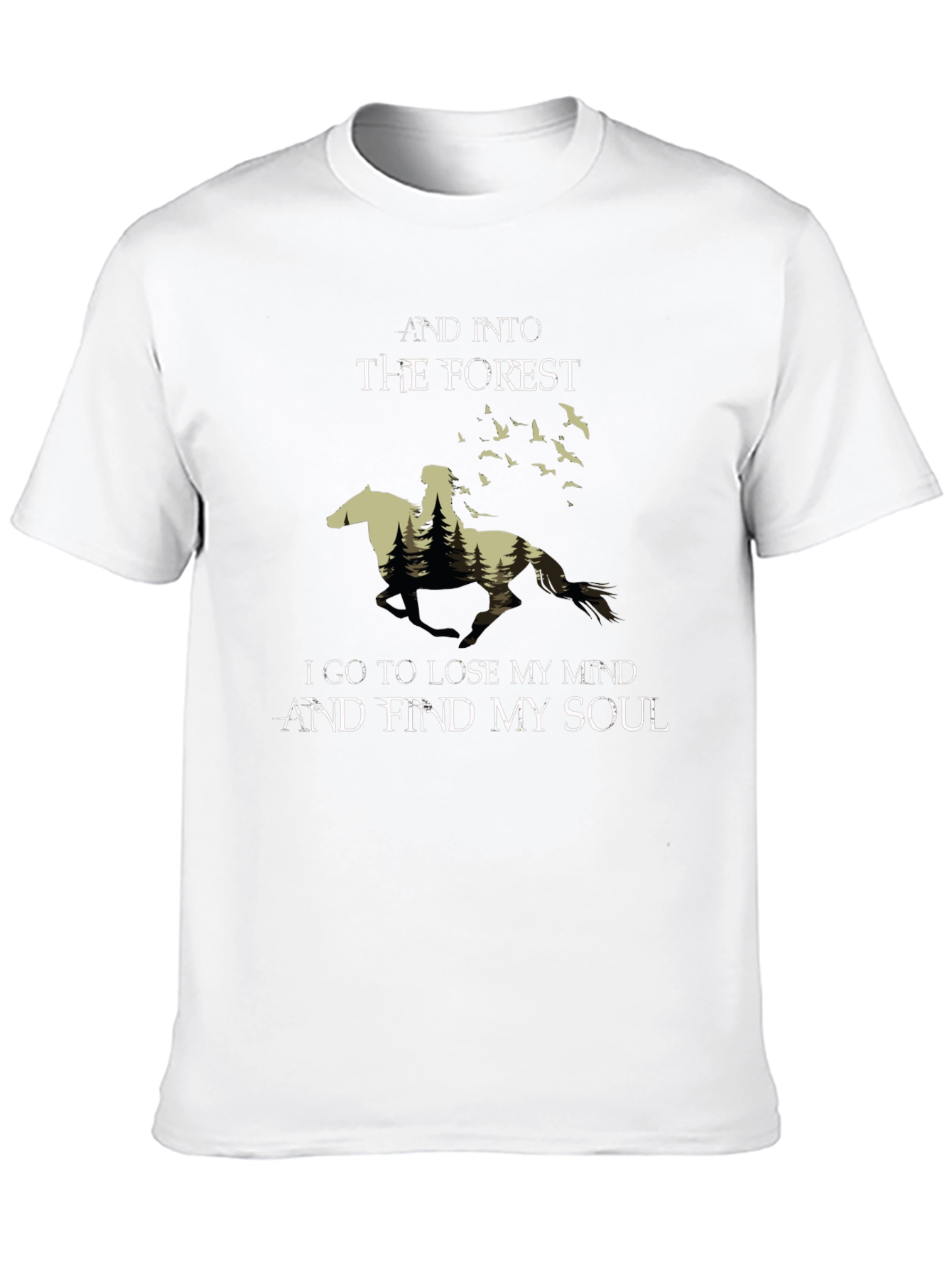 Into the Forest Horse T-Shirt