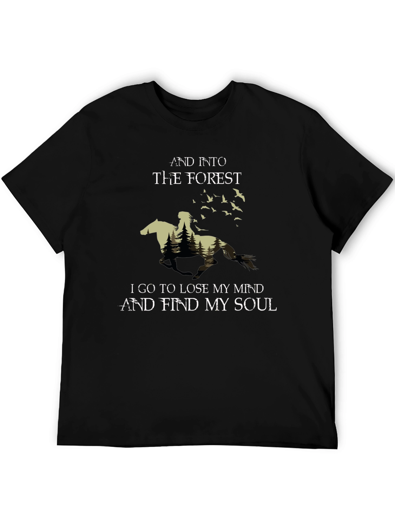 Into the Forest Horse T-Shirt
