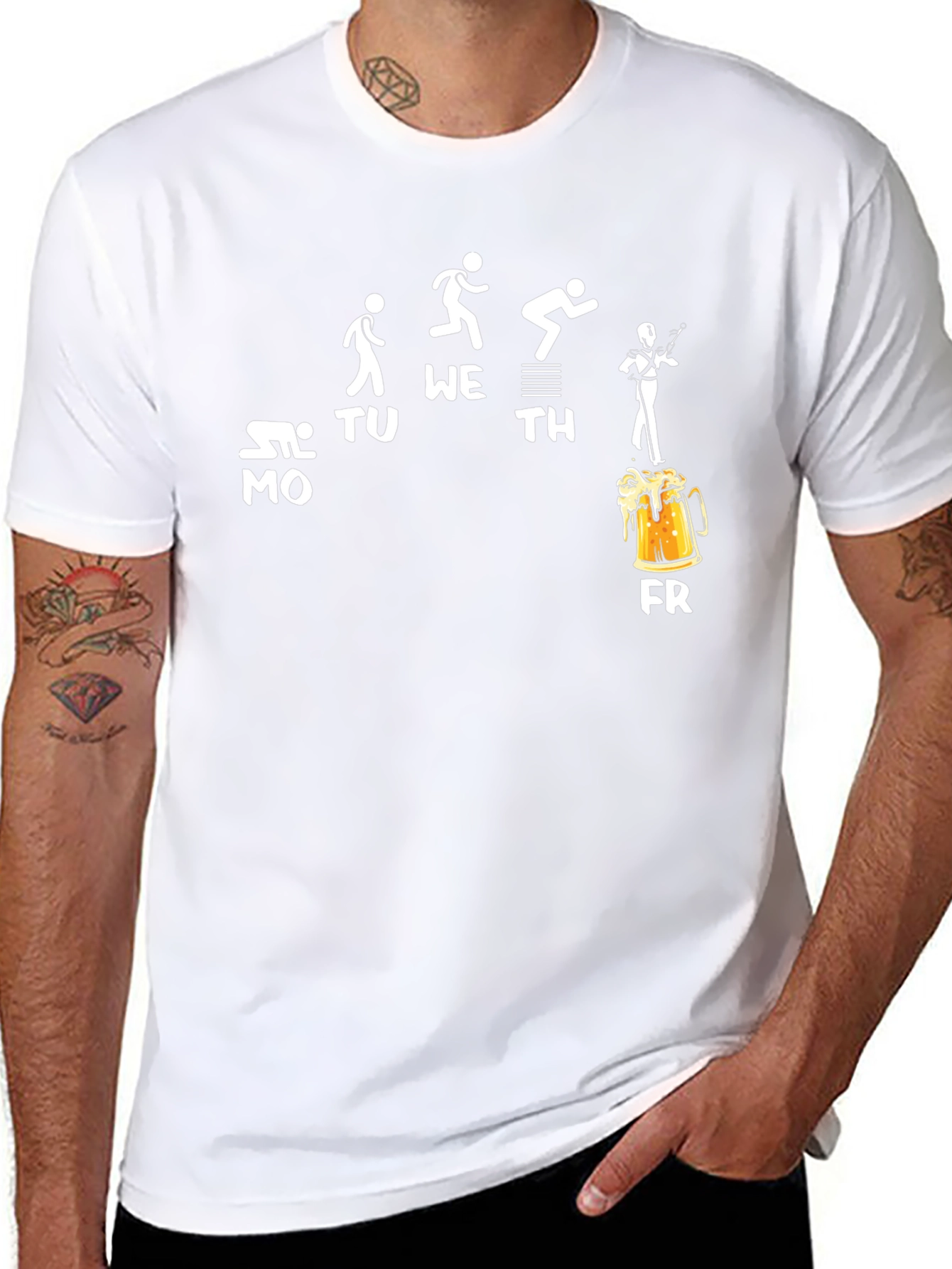 Funny Friday Beer T-Shirt - Weekend Humor Tee