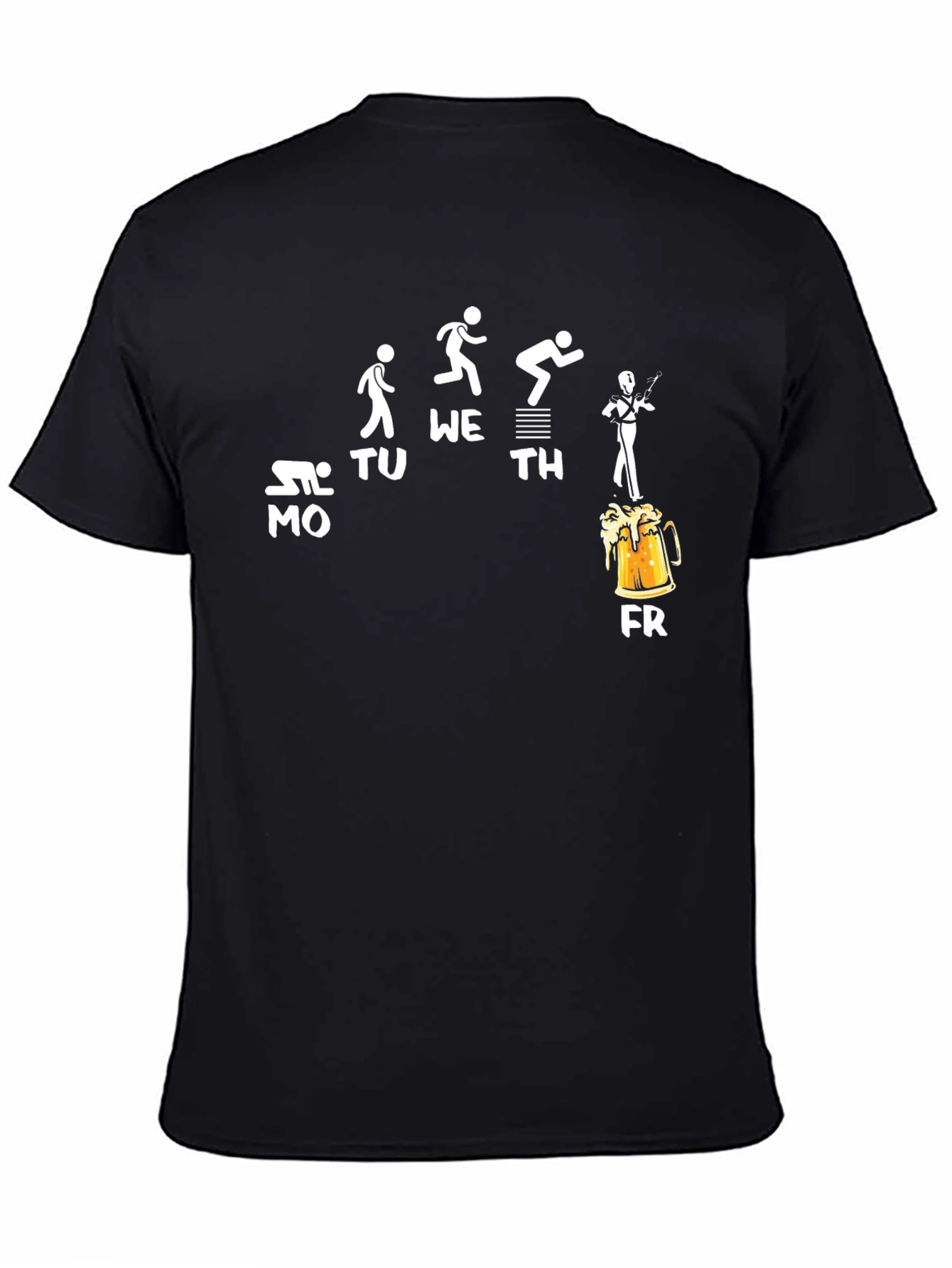 Funny Friday Beer T-Shirt - Weekend Humor Tee