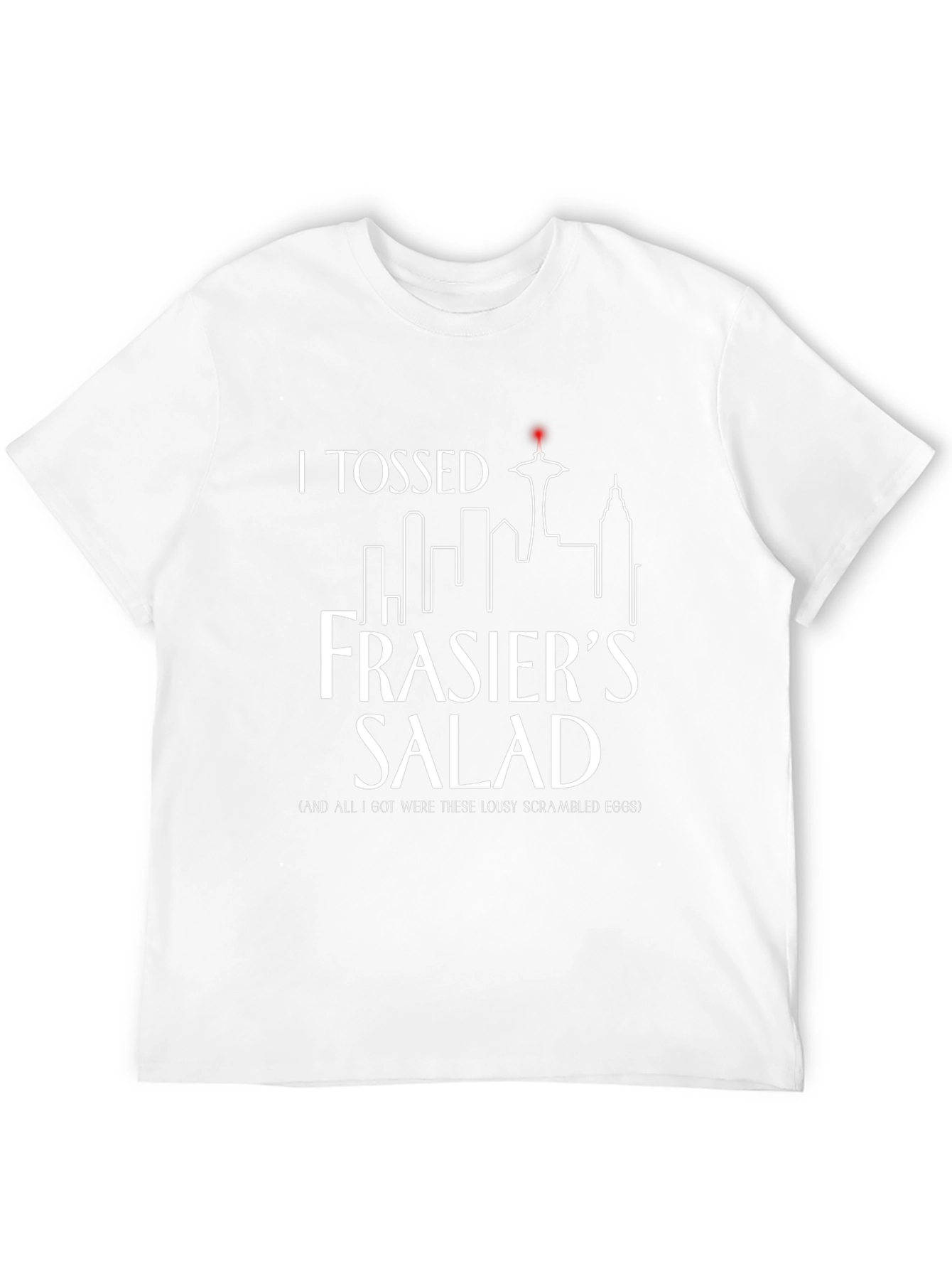 Frasiers Salad T-Shirt - Seattle Skyline Tee