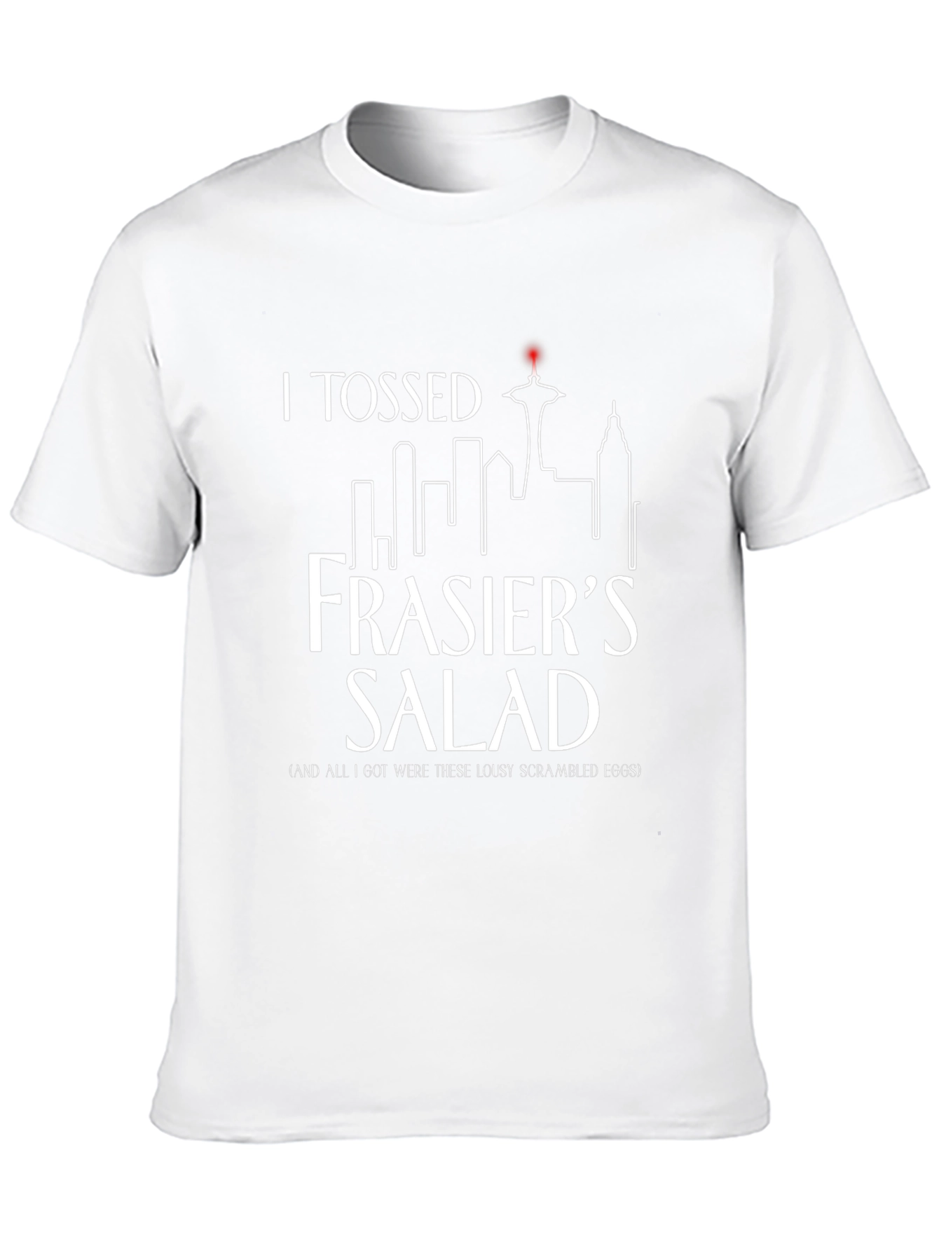 Frasiers Salad T-Shirt - Seattle Skyline Tee