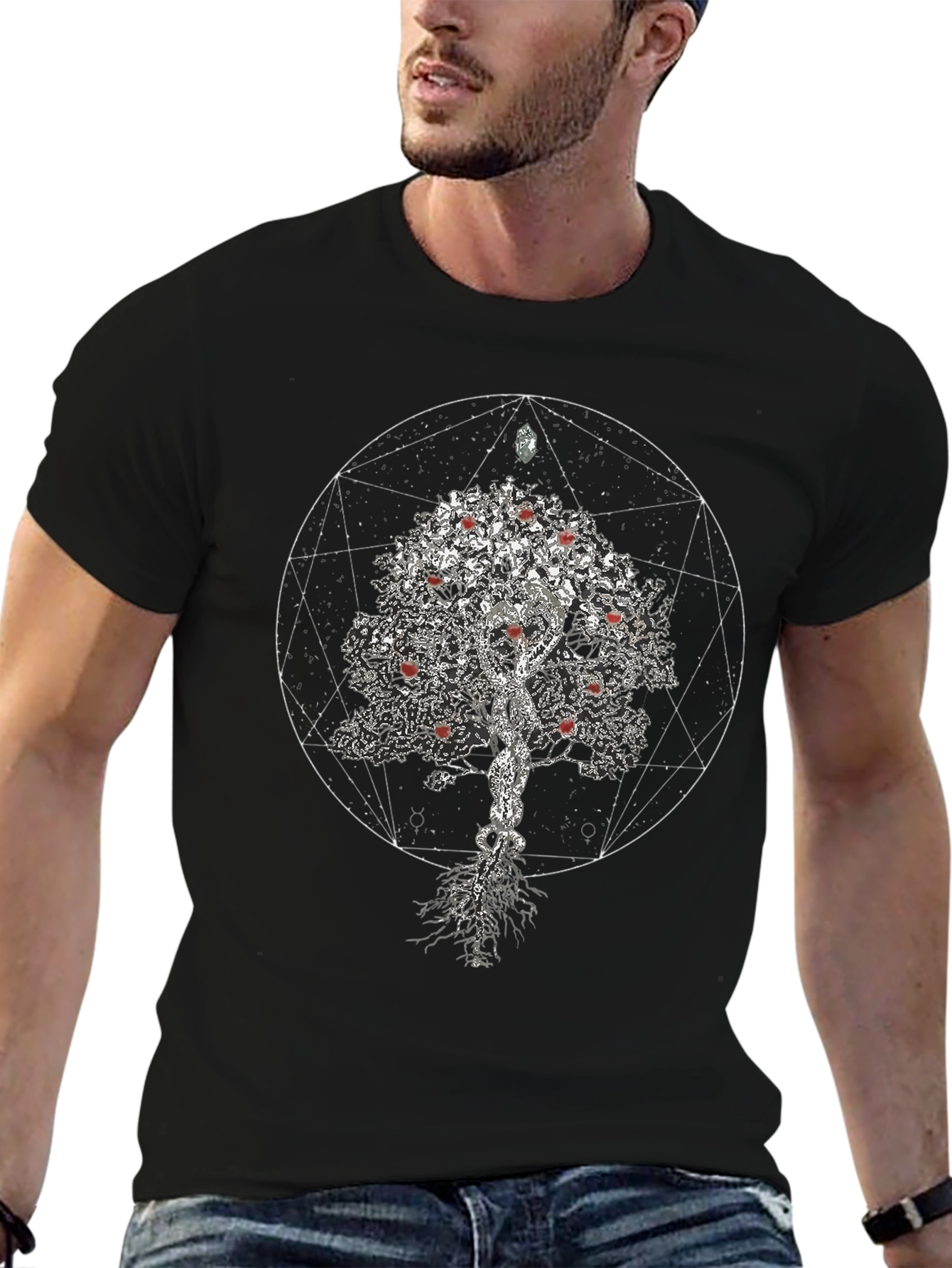 Tree of Life Graphic Tee - Black