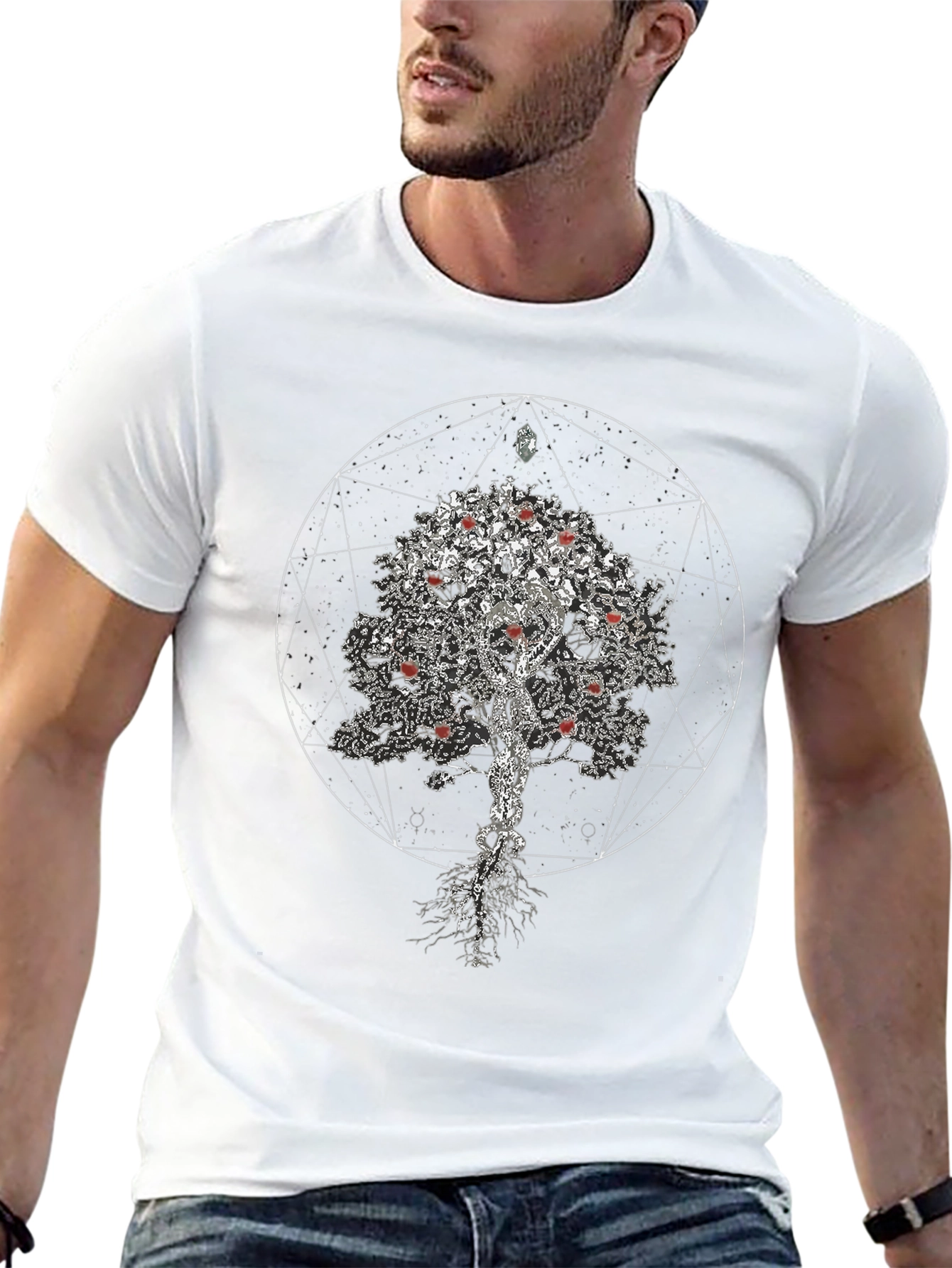 Tree of Life Graphic Tee - Black