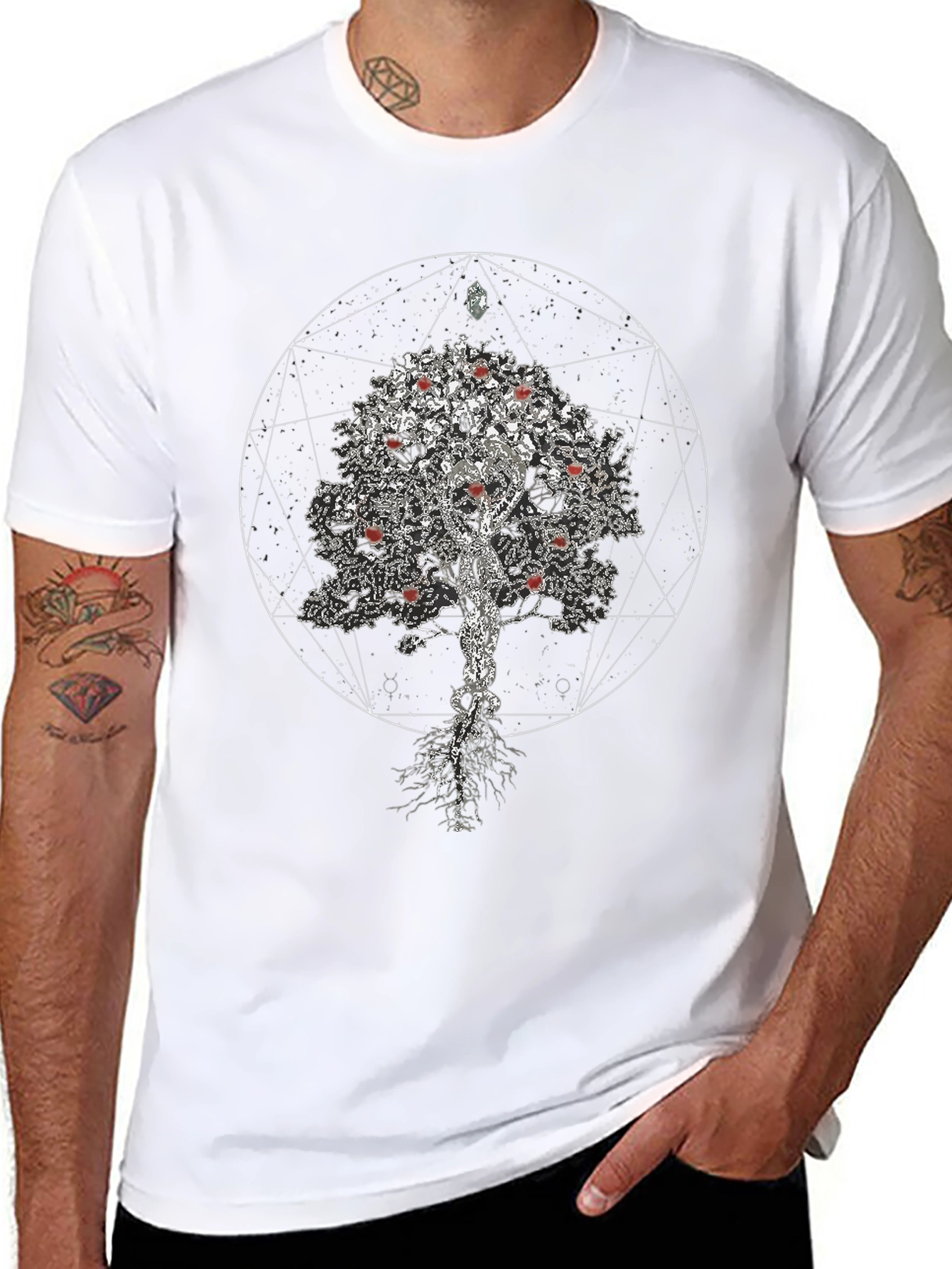 Tree of Life Graphic Tee - Black