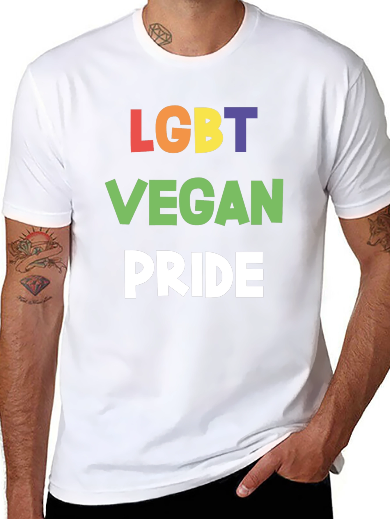 LGBT Vegan Pride T-Shirt