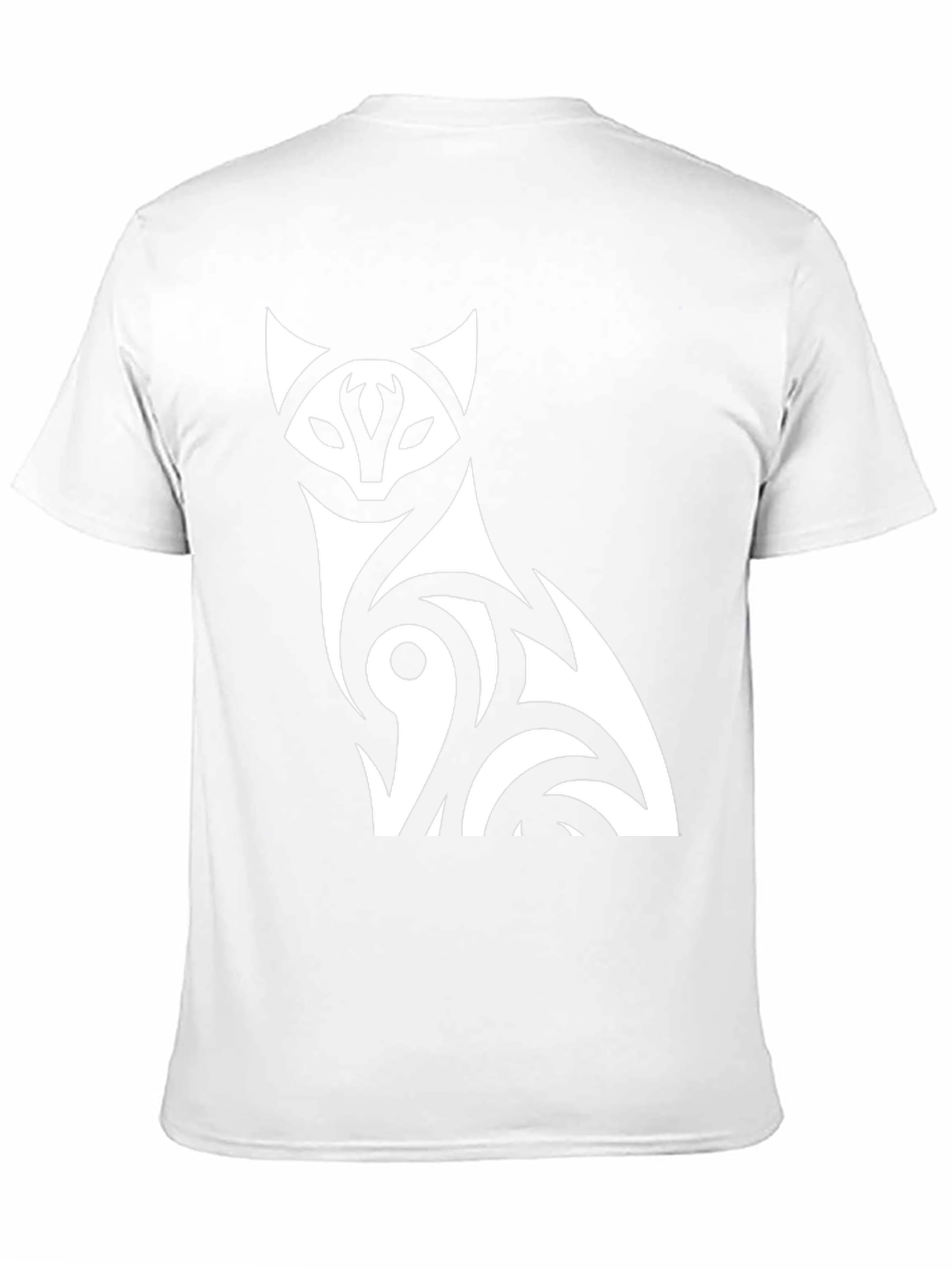 Tribal Fox Graphic Tee - Cool Design!