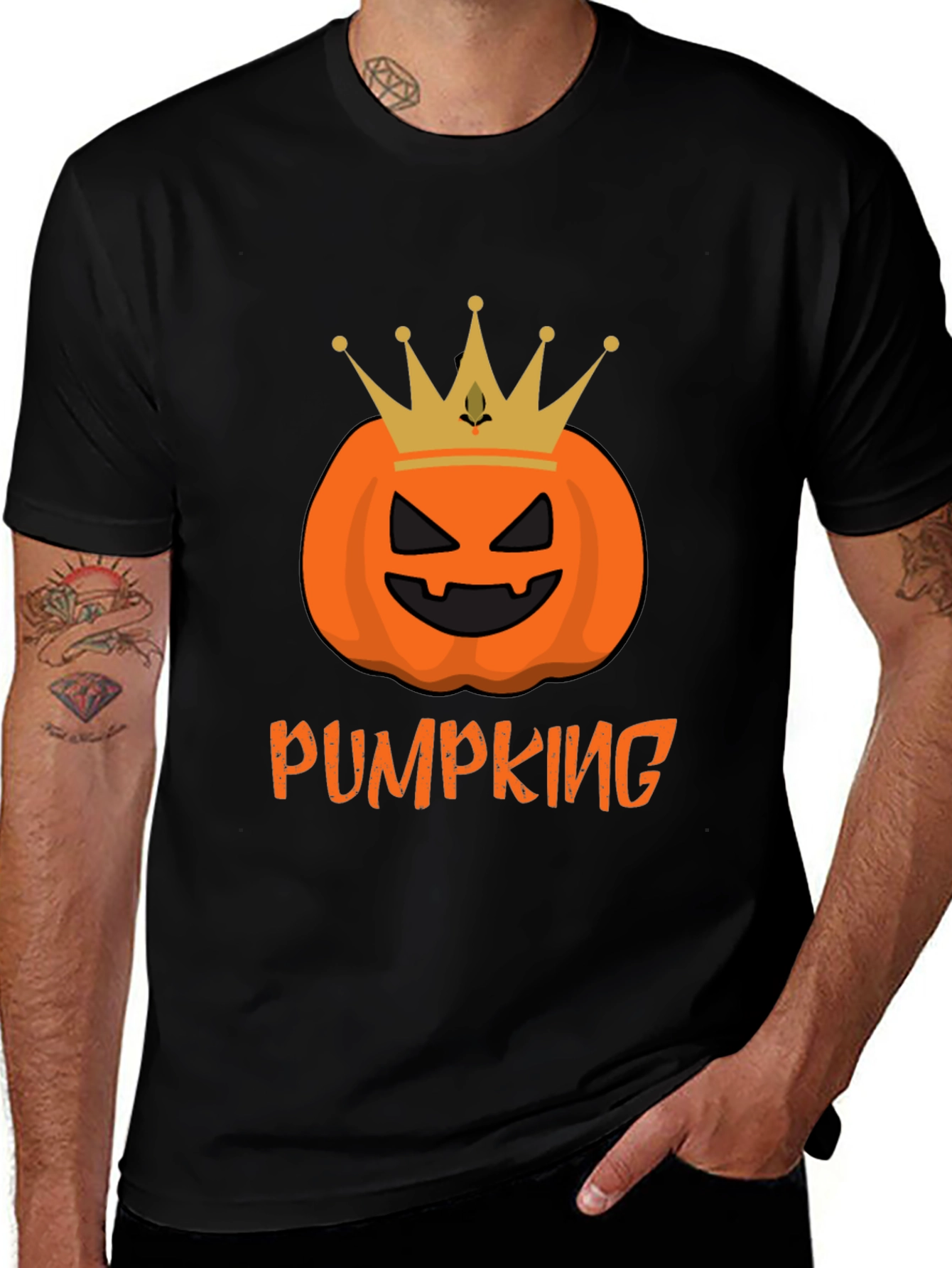 Pumpkin King T-Shirt - Halloween Graphic Tee