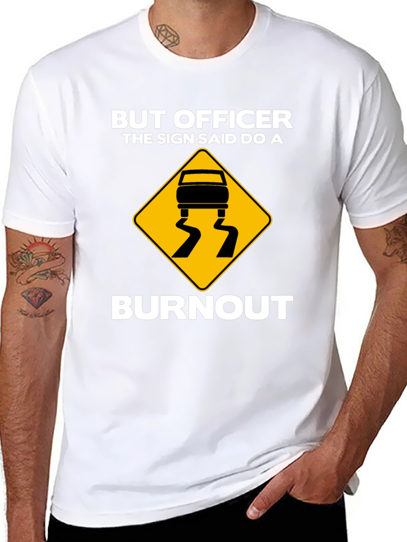 Burnout T-Shirt - Funny Car Enthusiast Tee